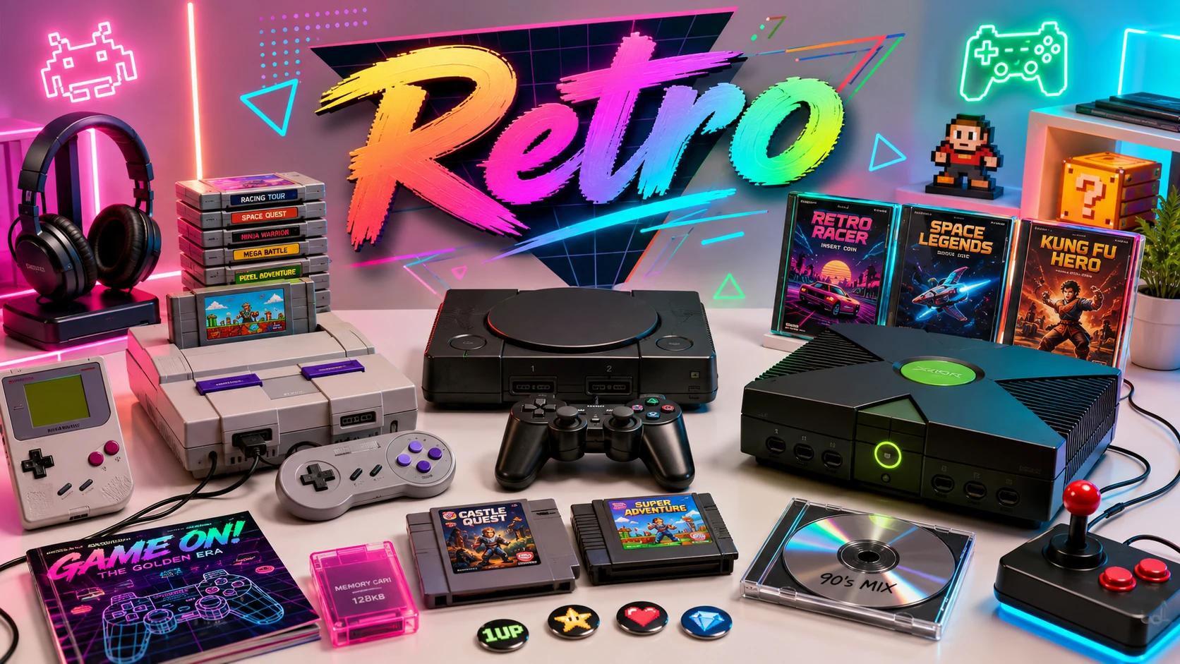 Retro consoles