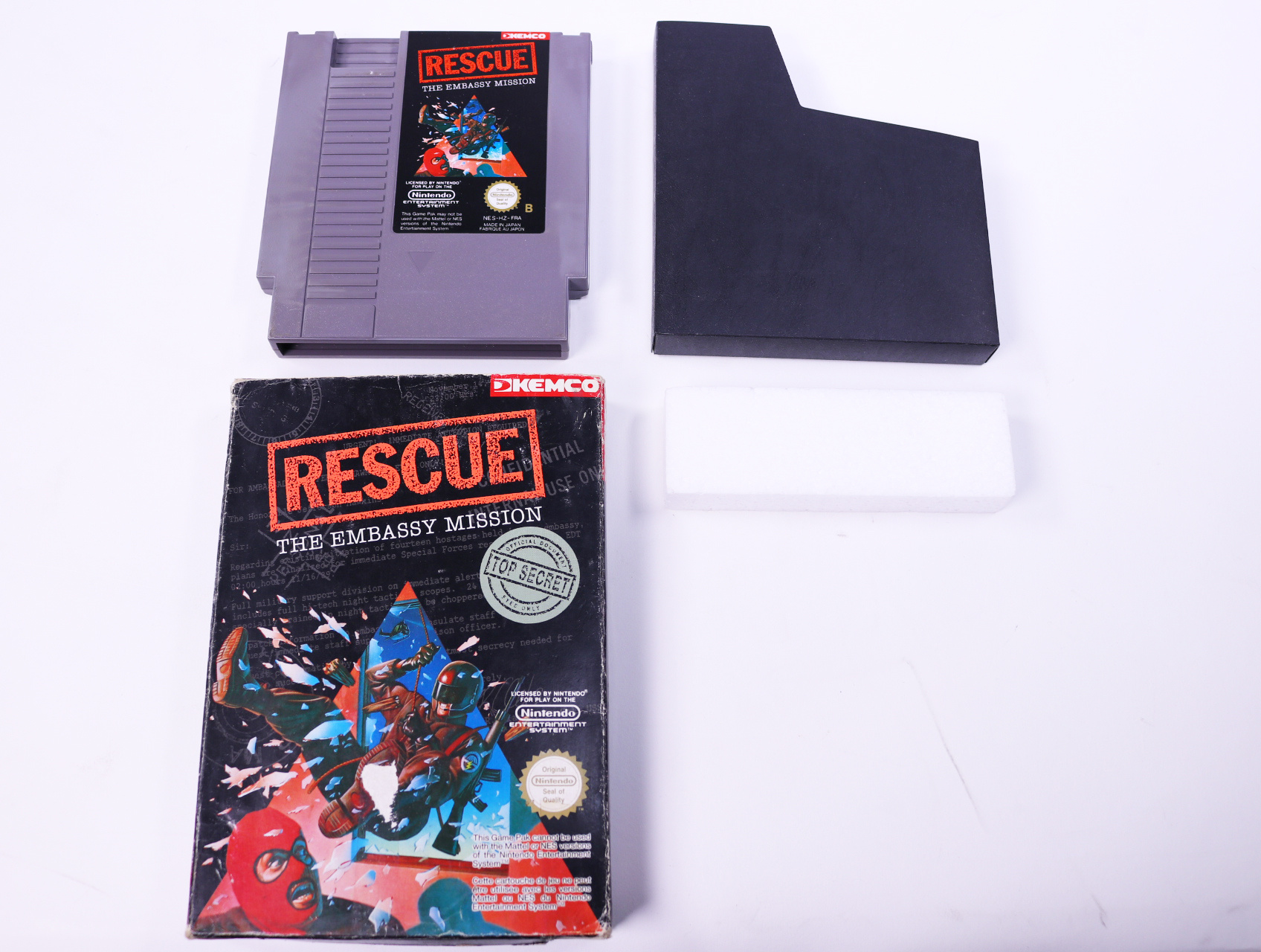 NES - Rescue The Embassy Mission - Boxed