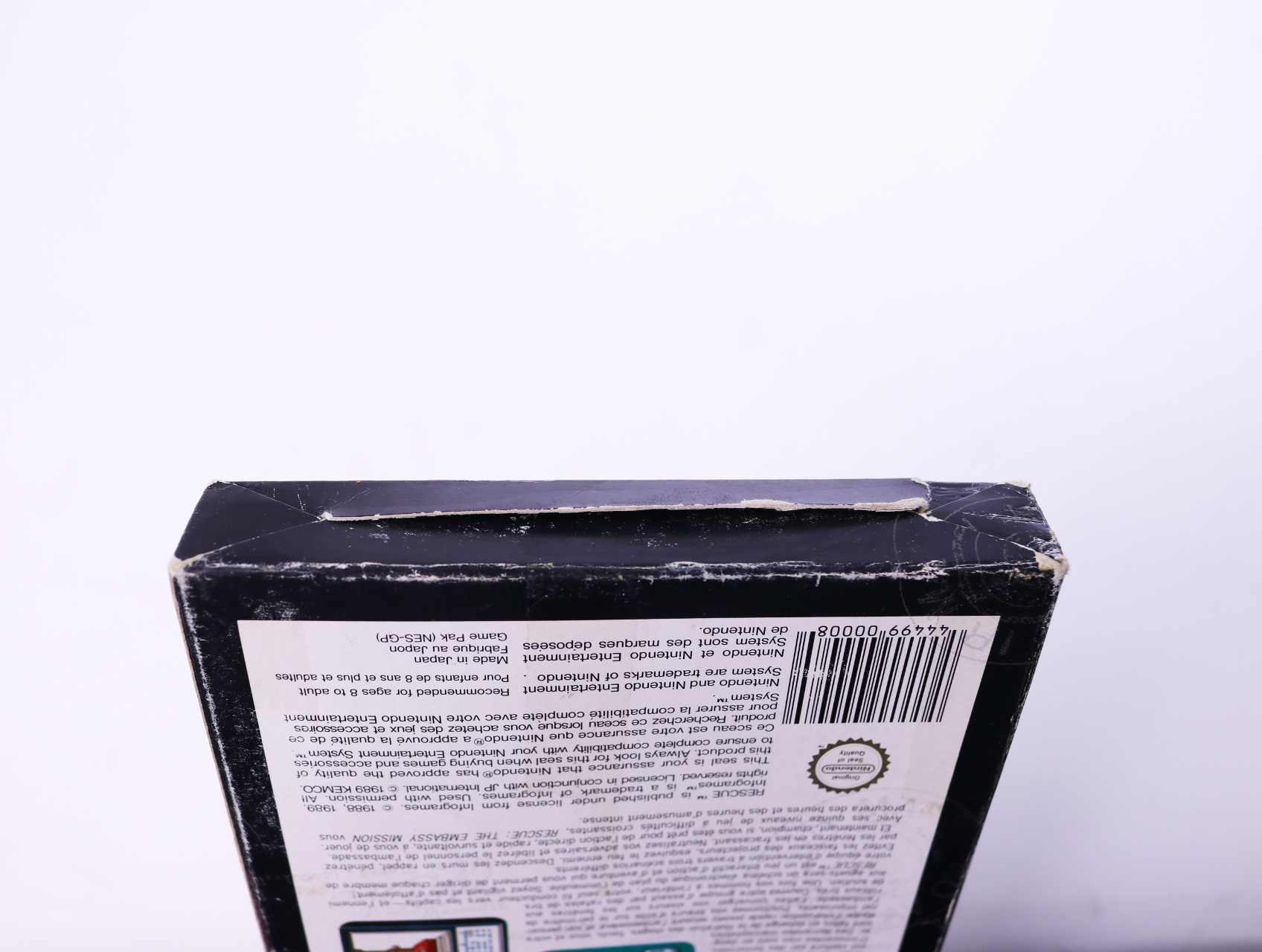 NES - Rescue The Embassy Mission - Boxed - productfoto 8