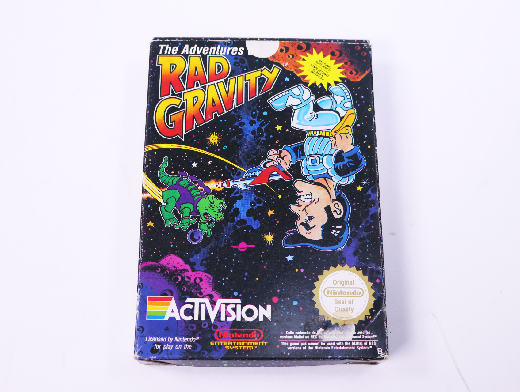 NES - Adventures of Rad Gravity - Boxed CIB - productfoto 3