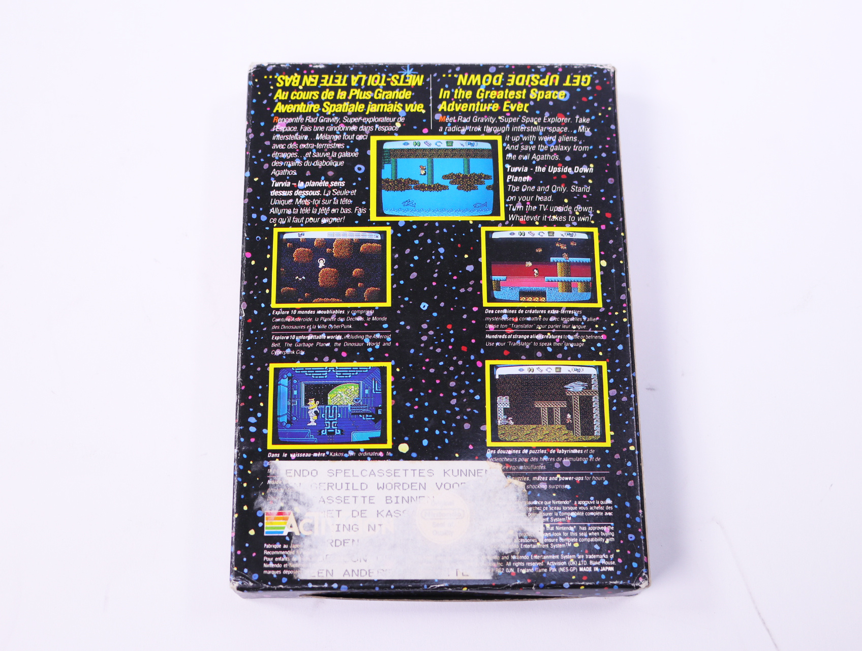 NES - Adventures of Rad Gravity - Boxed CIB - productfoto 4