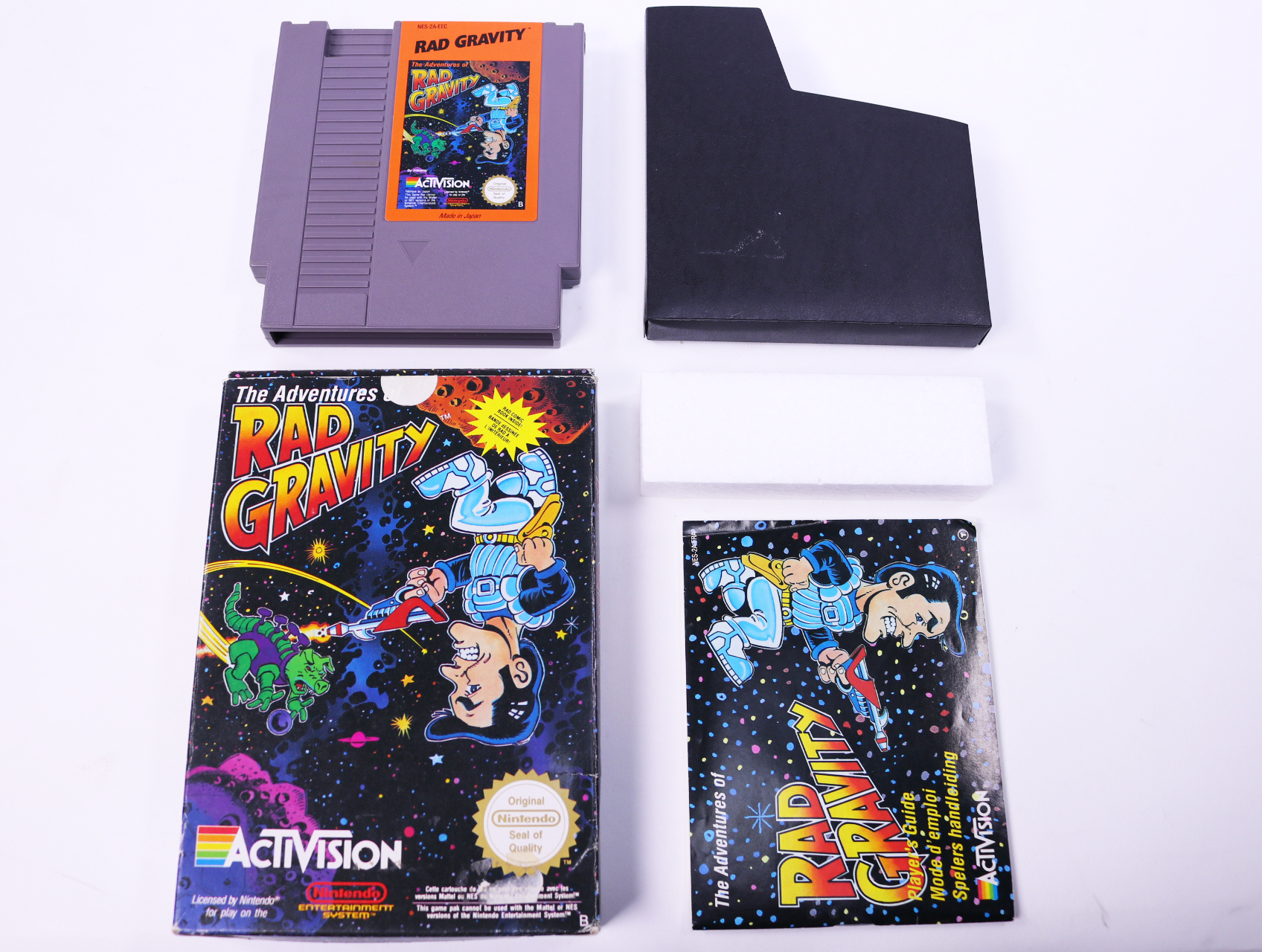 NES - Adventures of Rad Gravity - Boxed CIB