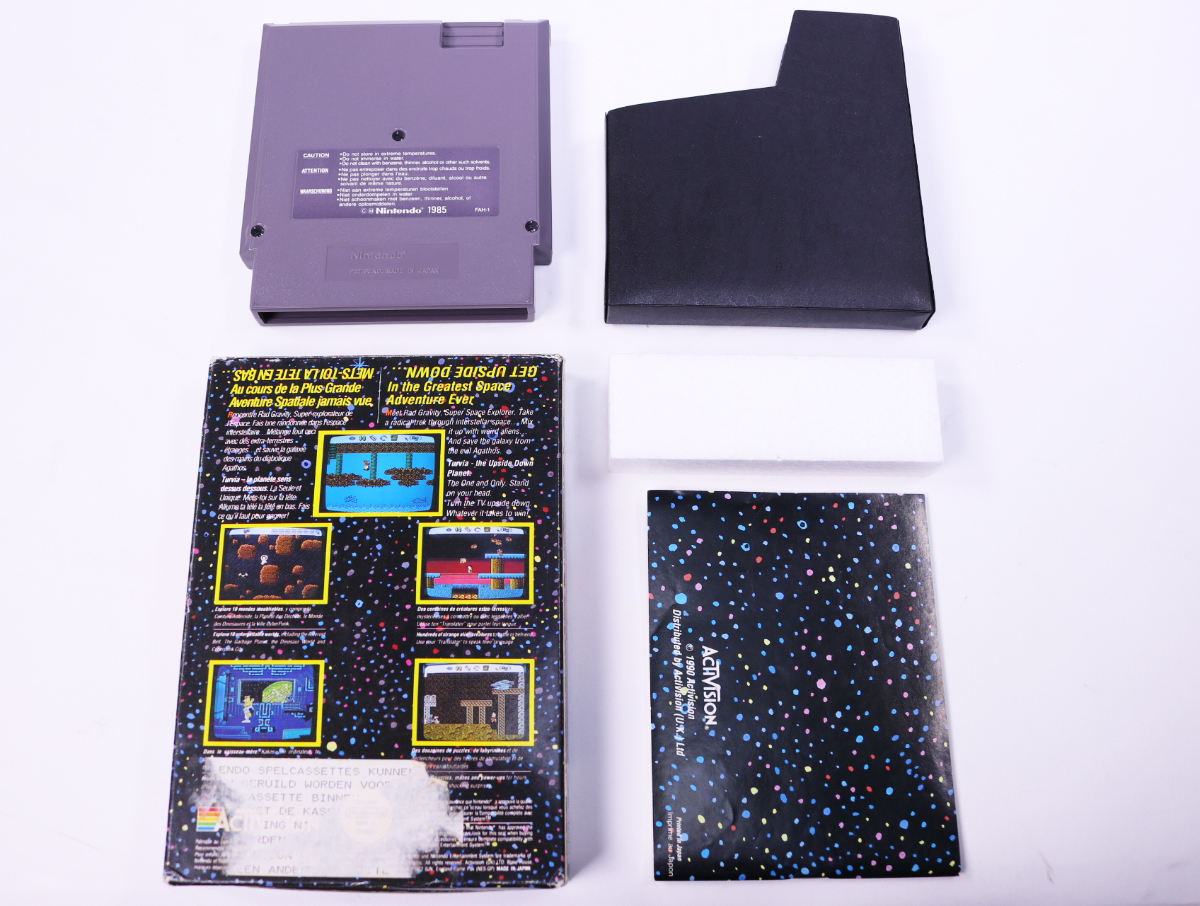 NES - Adventures of Rad Gravity - Boxed CIB - productfoto 2