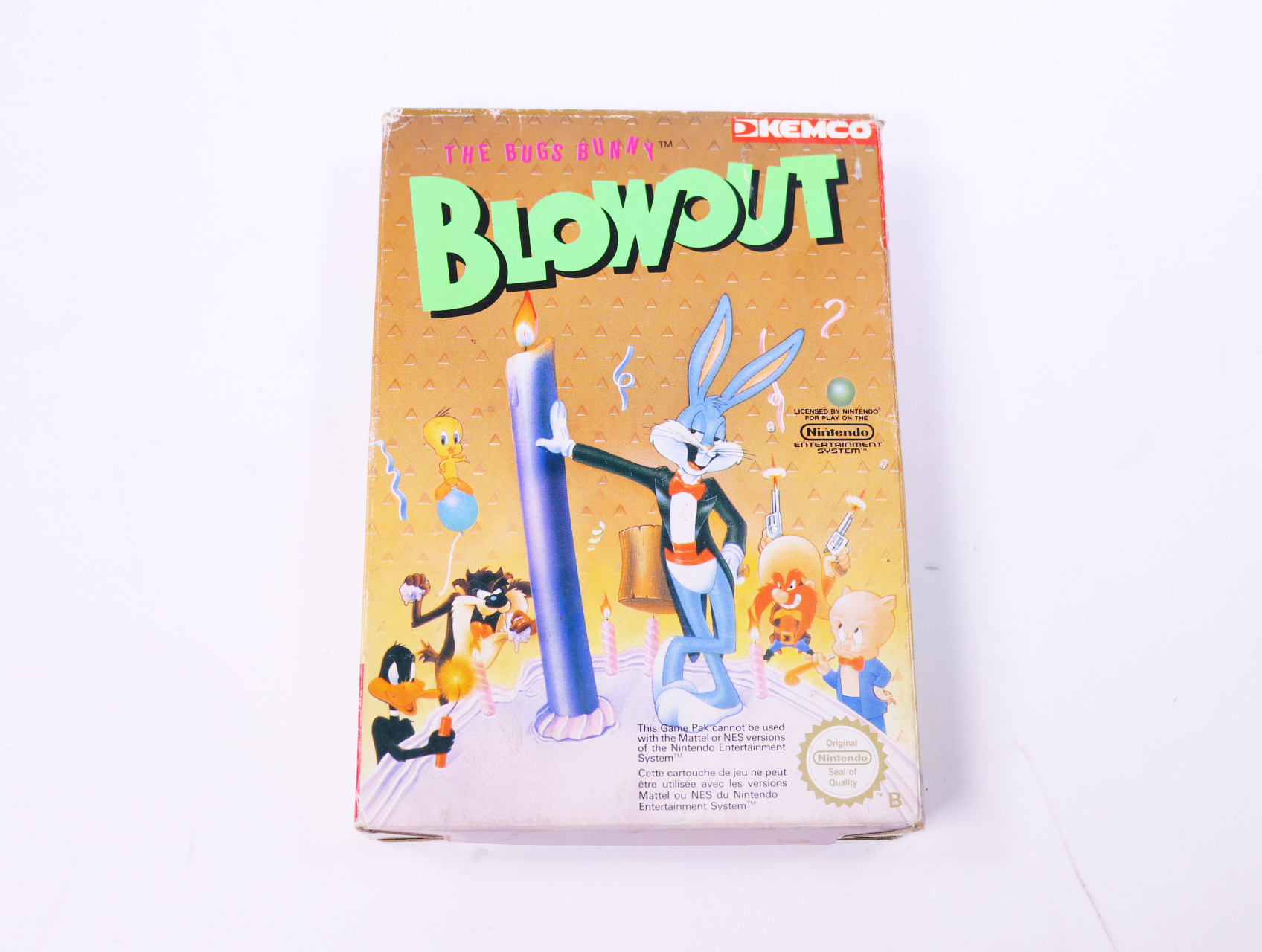 NES - the Bugs Bunny Blowout - Boxed CIB - productfoto 3