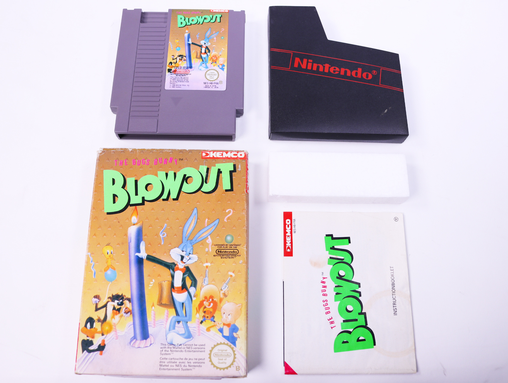 NES - the Bugs Bunny Blowout - Boxed CIB