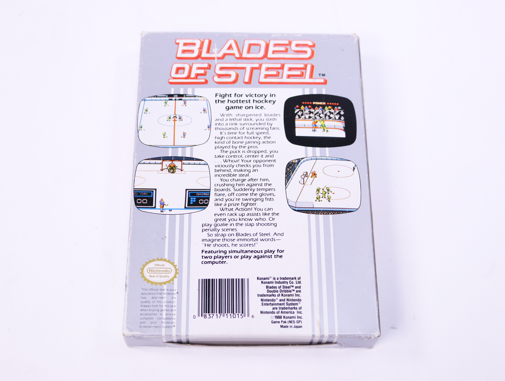 NES - Blades of Steel - Boxed - productfoto 4