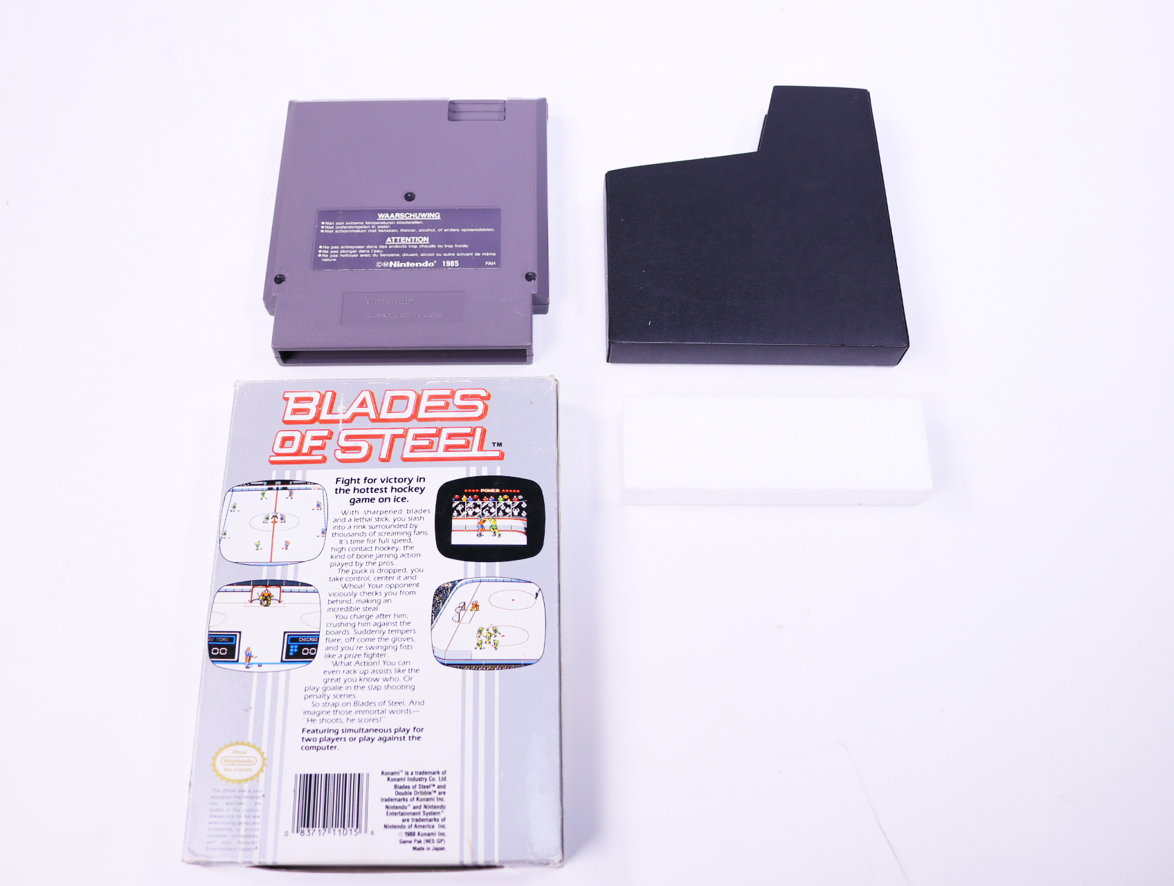 NES - Blades of Steel - Boxed - productfoto 2