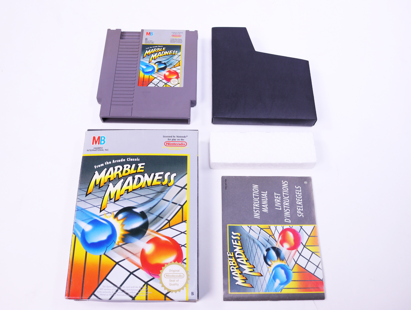 NES - Marble Madness - Boxed CIB