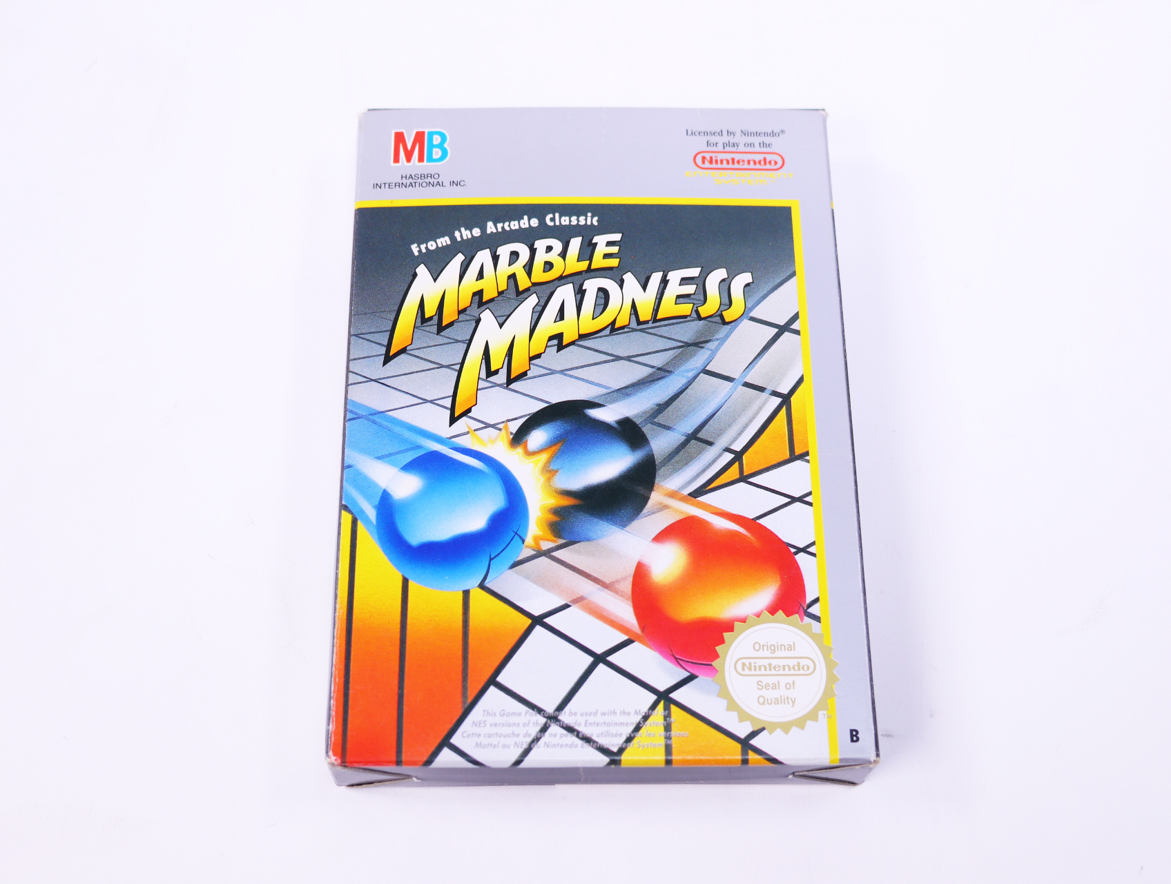 NES - Marble Madness - Boxed CIB - productfoto 3