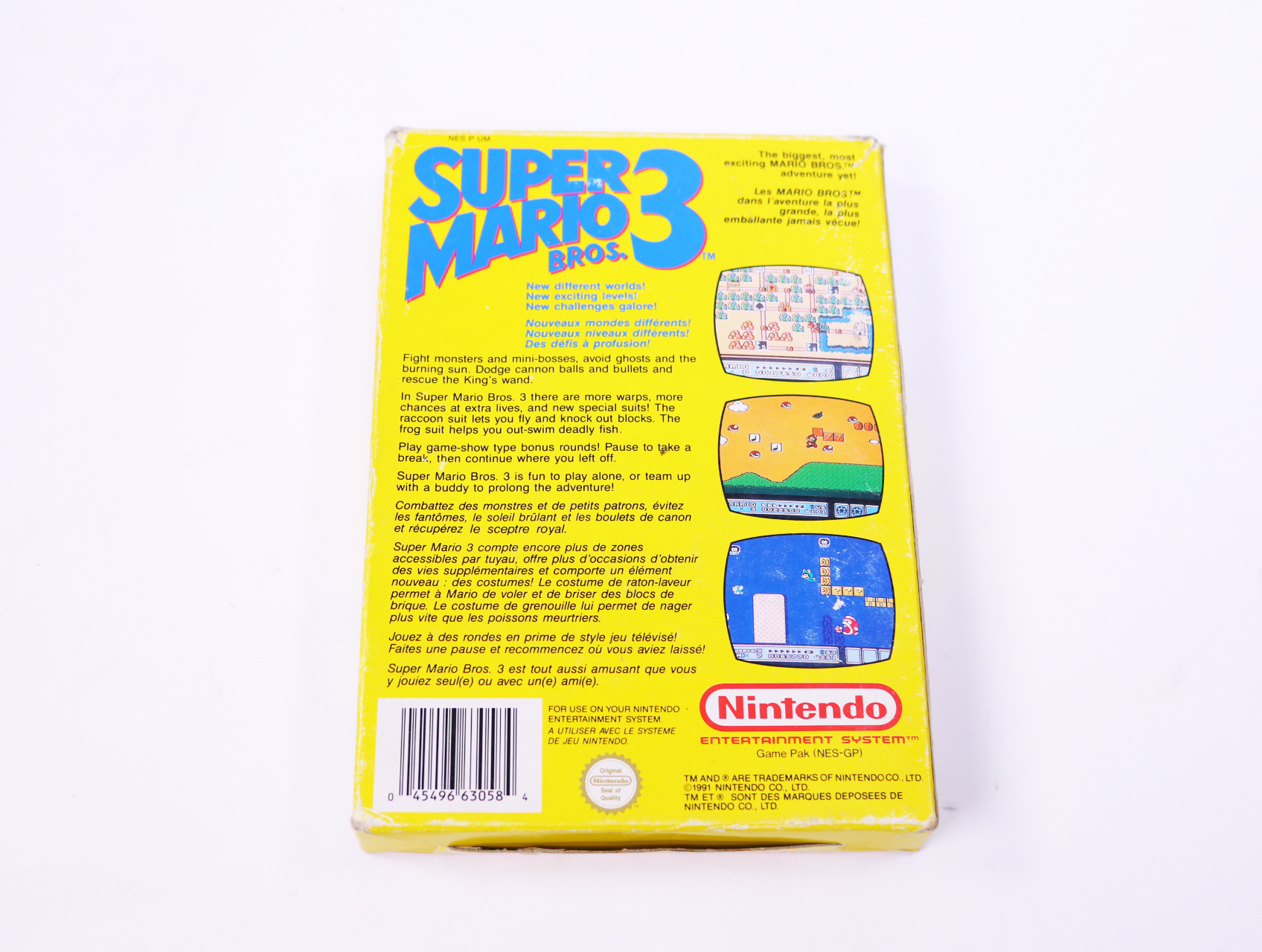 NES - Super Mario Bros 3 - Boxed CIB - productfoto 4