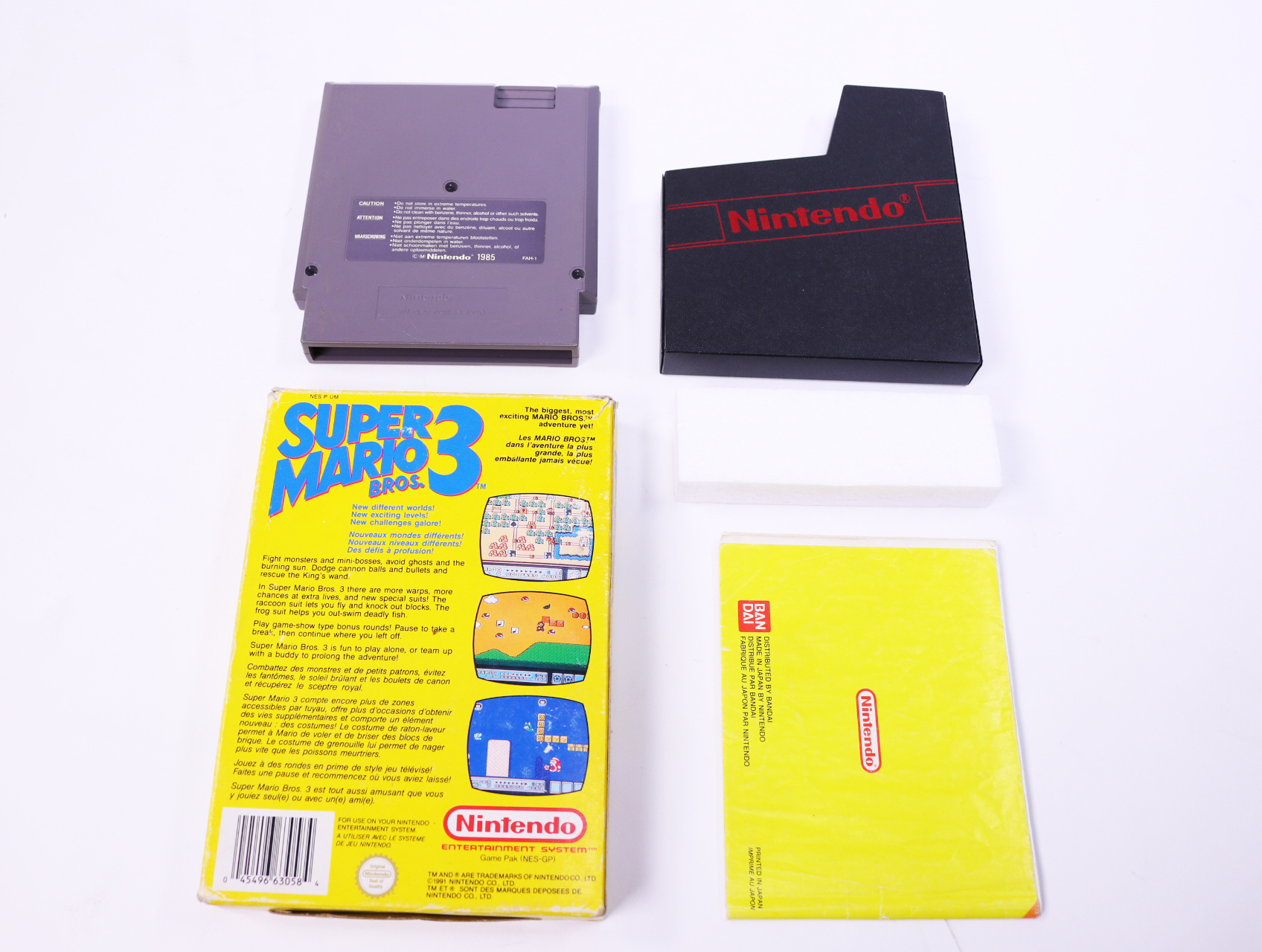NES - Super Mario Bros 3 - Boxed CIB - productfoto 2
