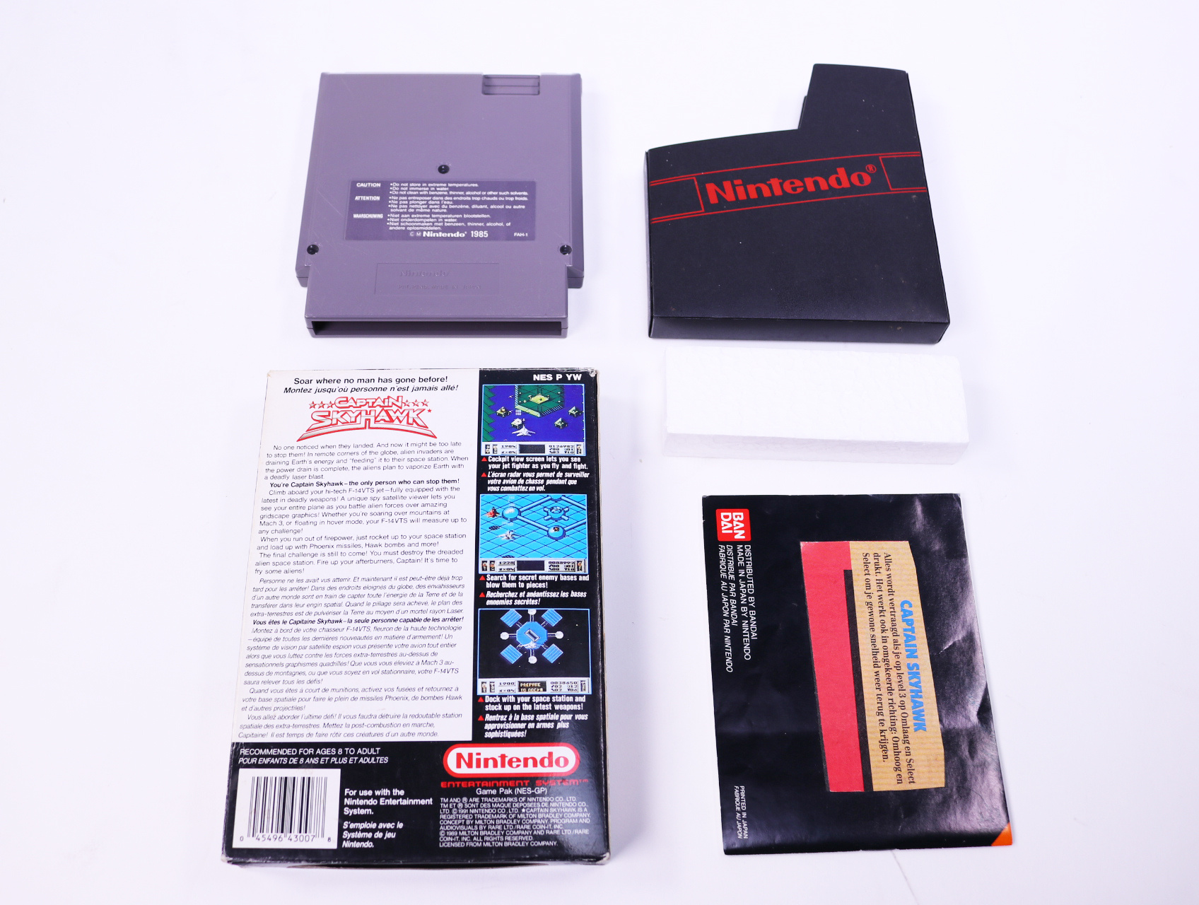 NES - Captain Skyhawk - Boxed CIB - productfoto 2