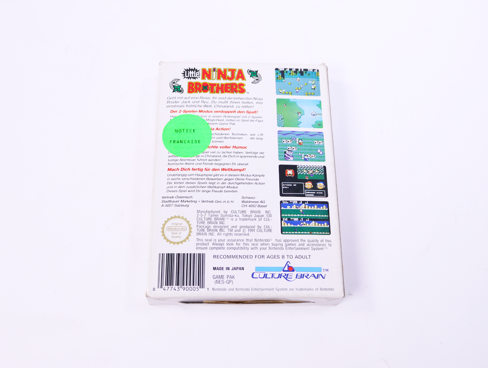 NES - Little Ninja Brothers - Boxed CIB - productfoto 4