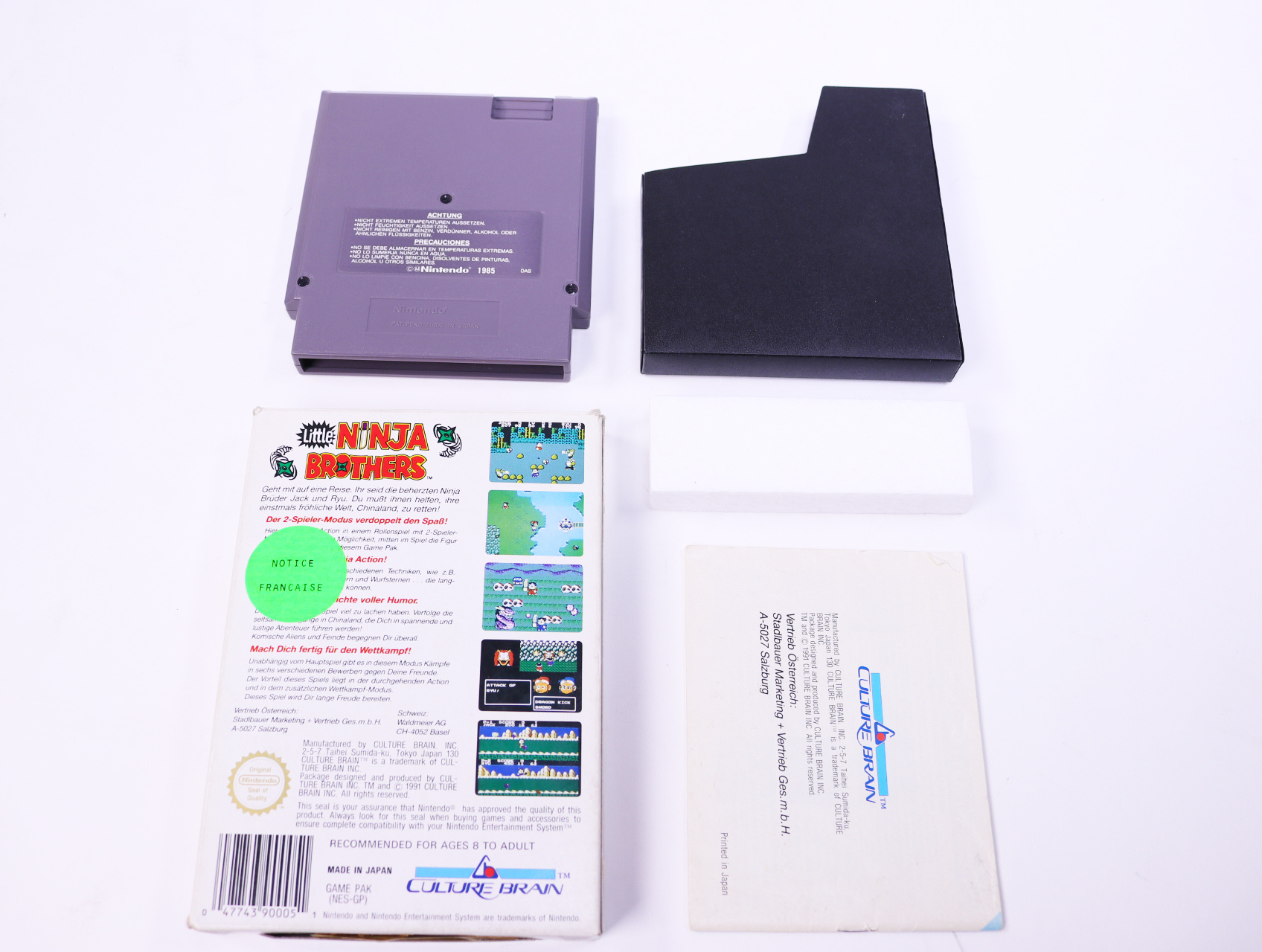 NES - Little Ninja Brothers - Boxed CIB - productfoto 2