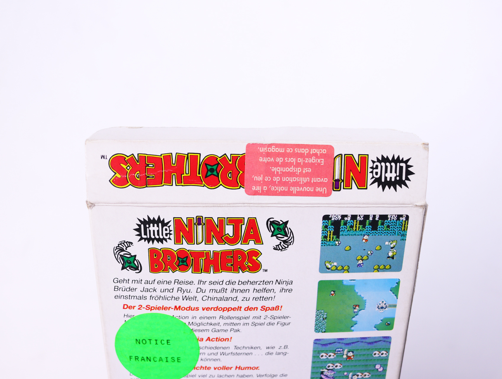 NES - Little Ninja Brothers - Boxed CIB - productfoto 6