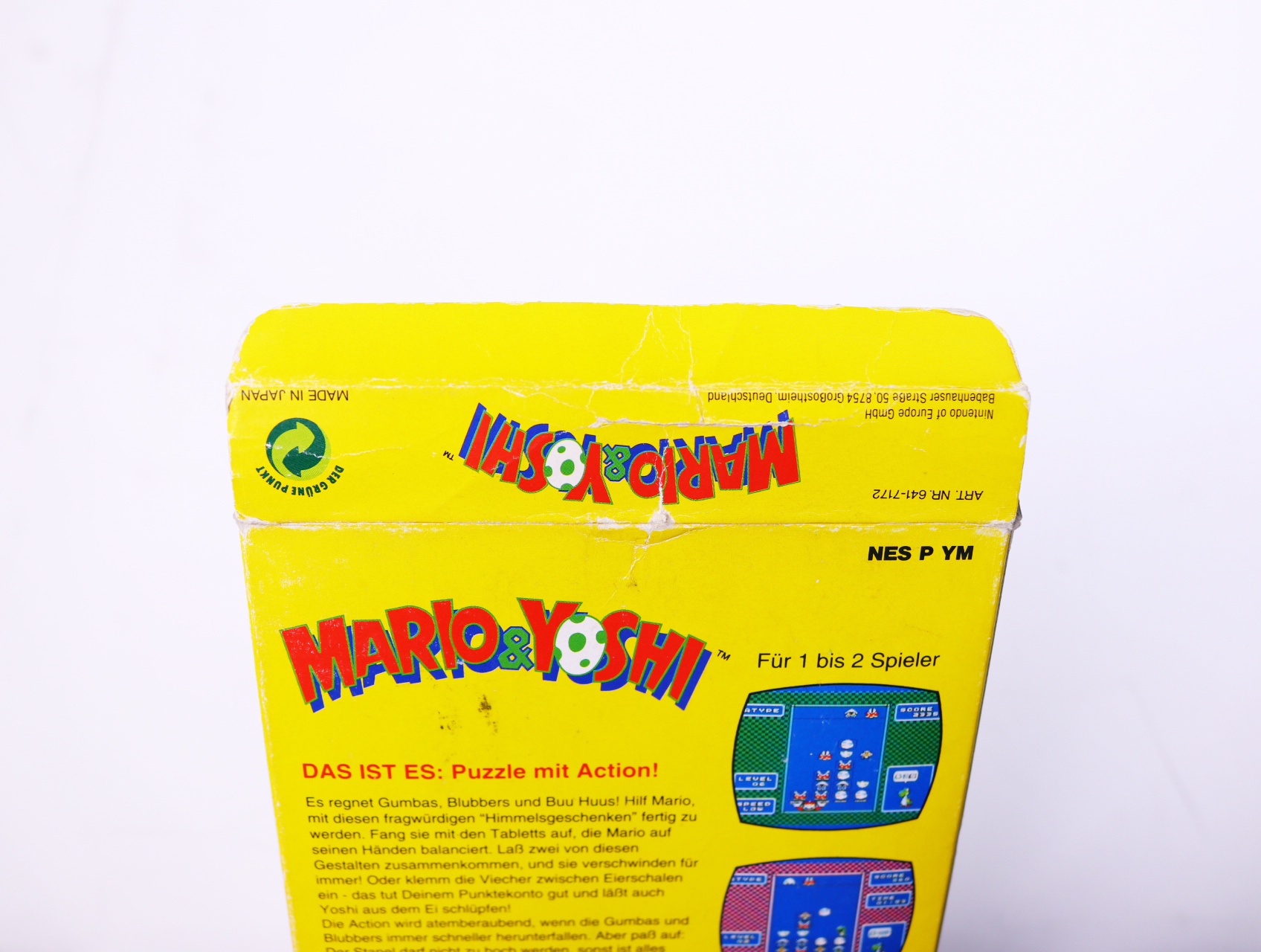 NES - Mario & Yoshi - Boxed CIB - productfoto 7
