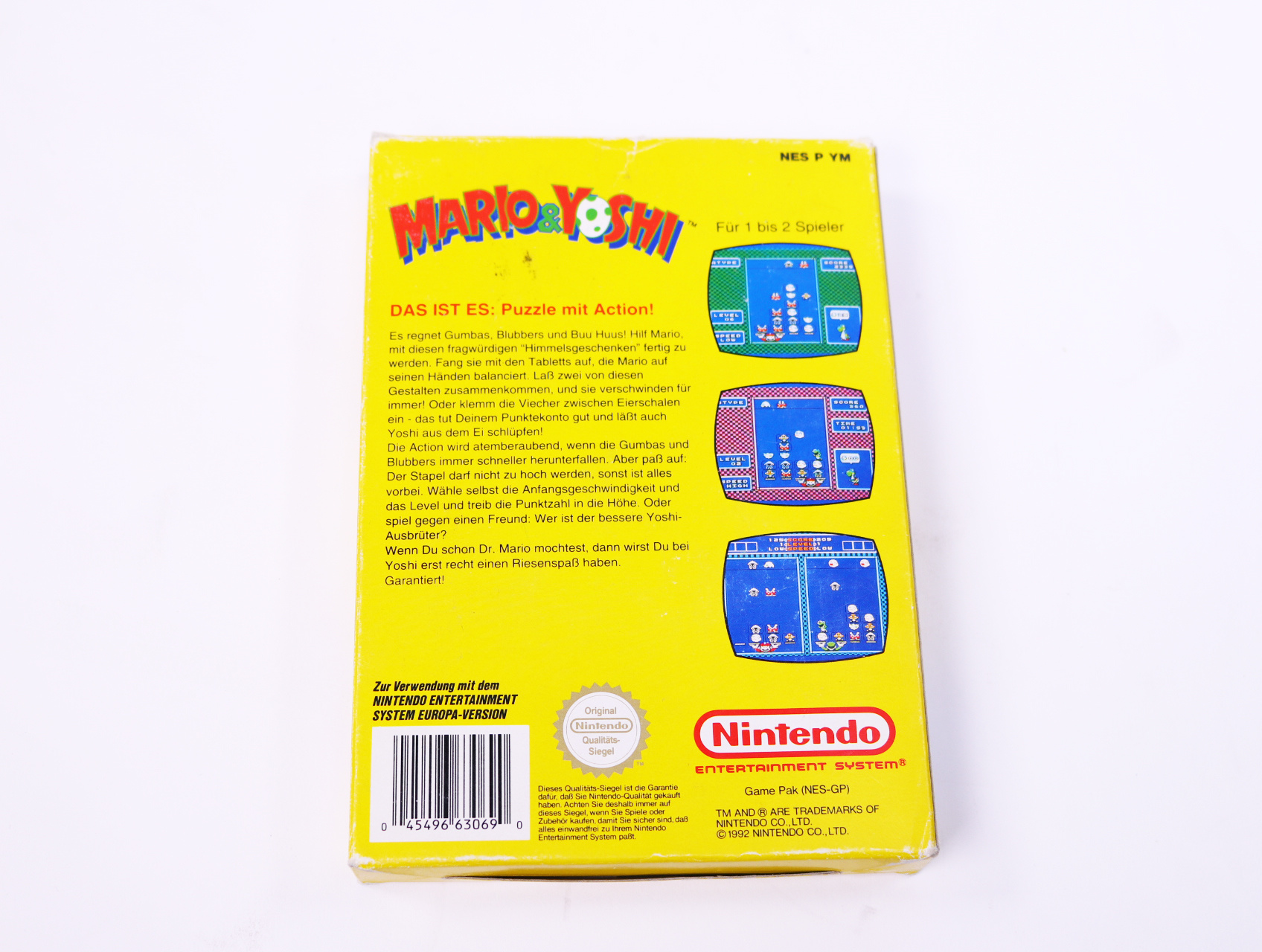 NES - Mario & Yoshi - Boxed CIB - productfoto 4