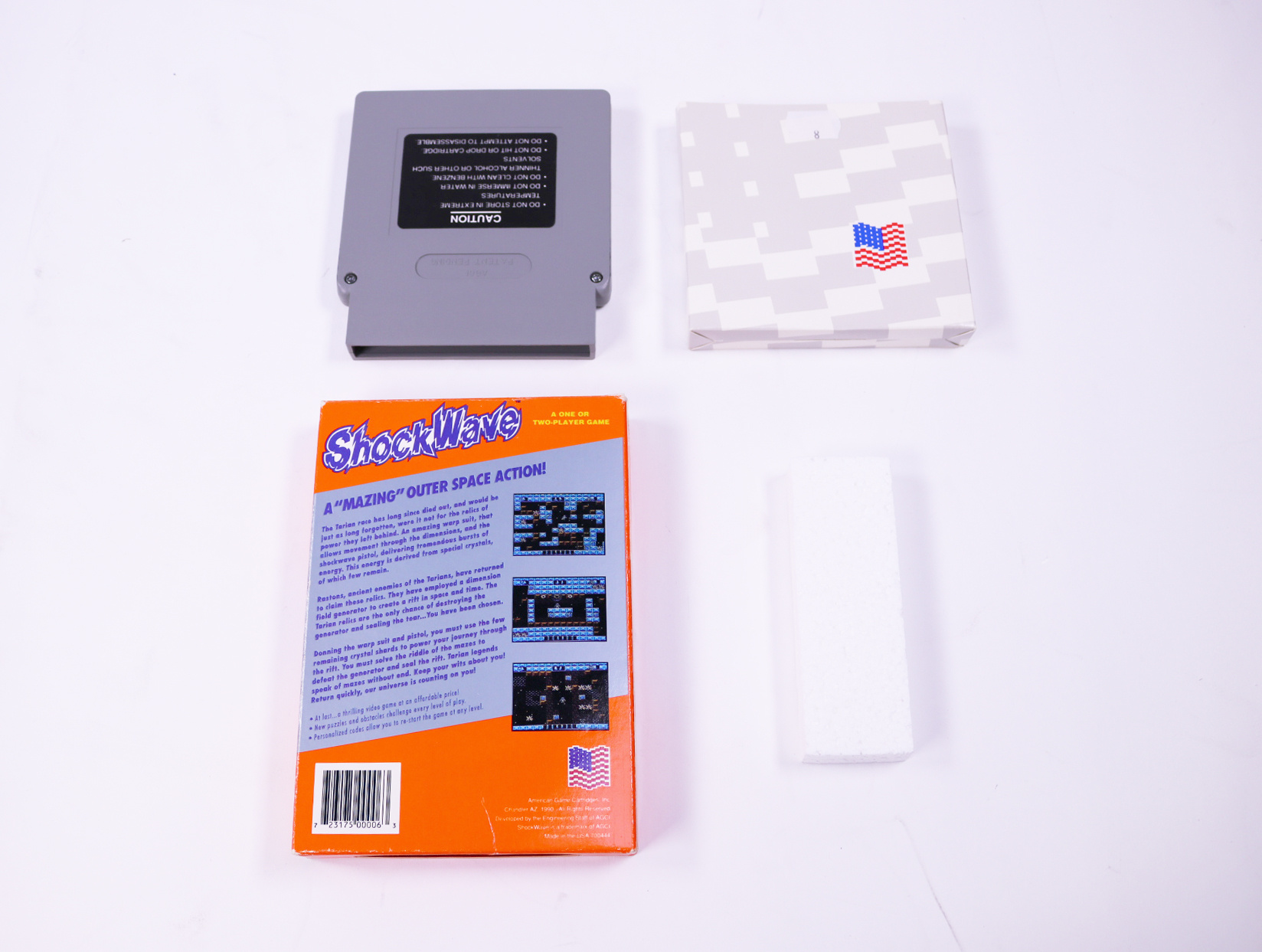 NES - ShockWave - USA - Boxed - productfoto 2