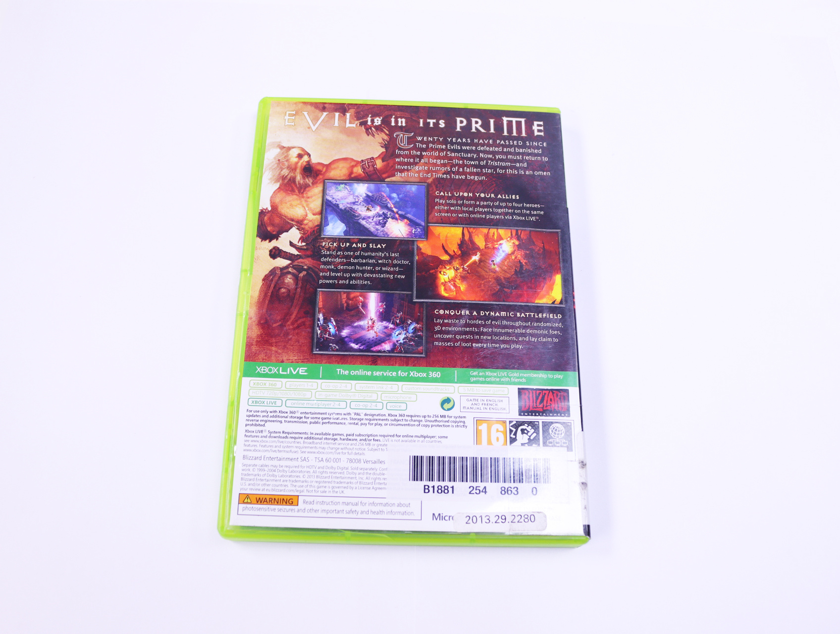 Xbox 360 - Diablo III - productfoto 2