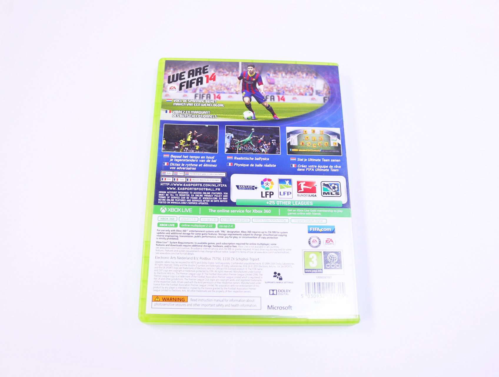 Xbox 360 - FIFA 14 - productfoto 2