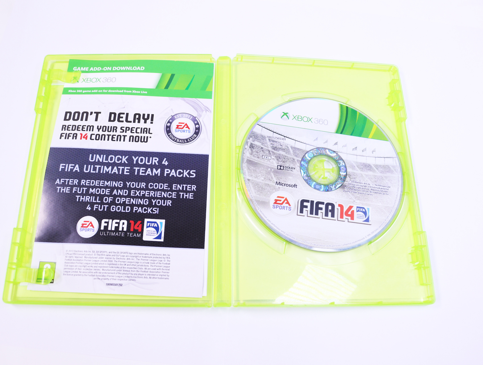 Xbox 360 - FIFA 14 - productfoto 3