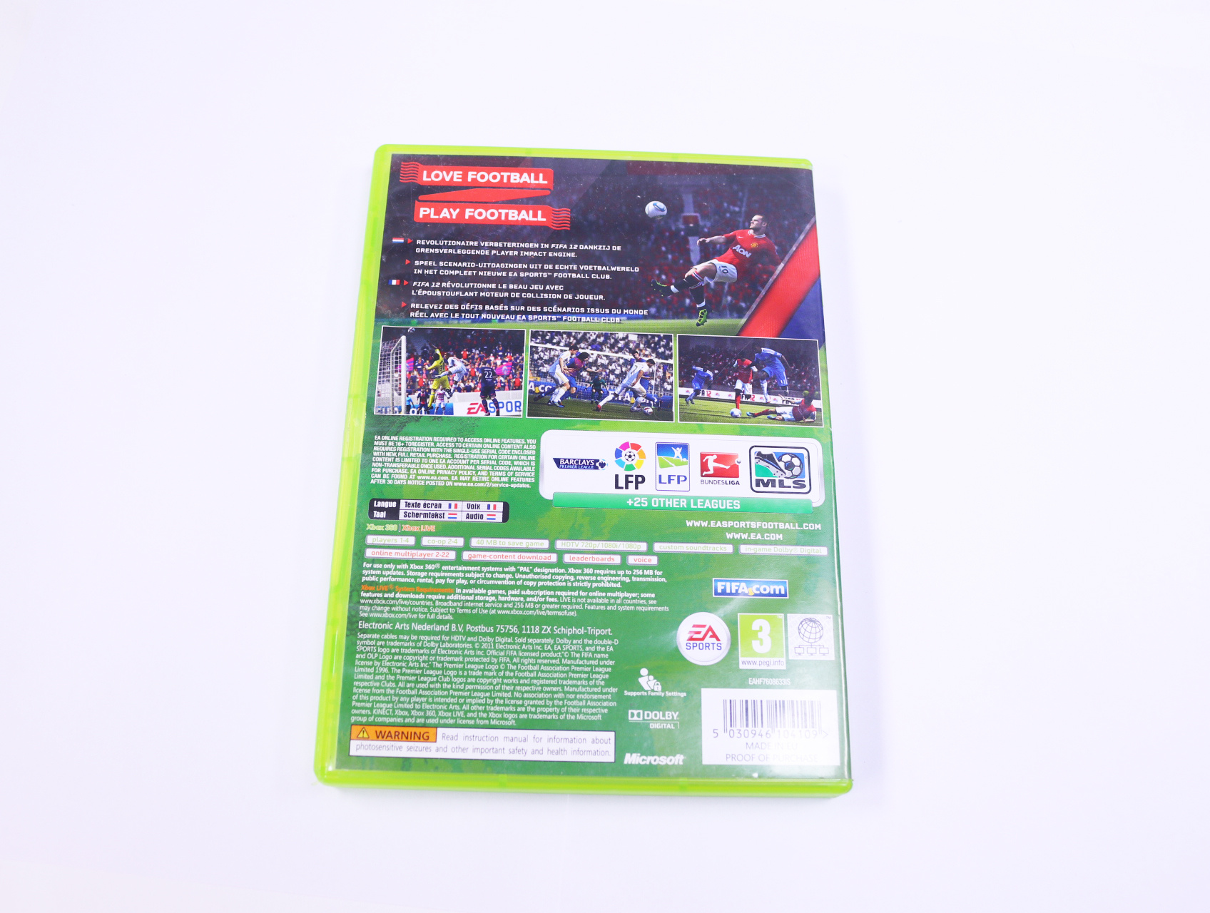 Xbox 360 - FIFA Soccer 12 - productfoto 2