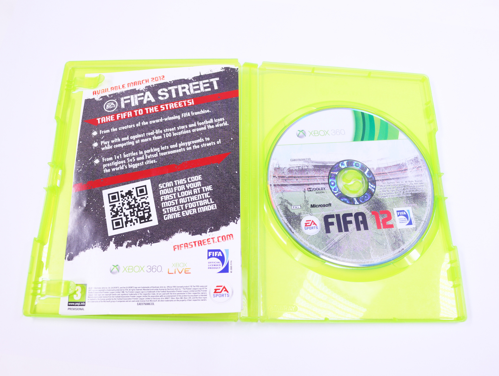 Xbox 360 - FIFA Soccer 12 - productfoto 3