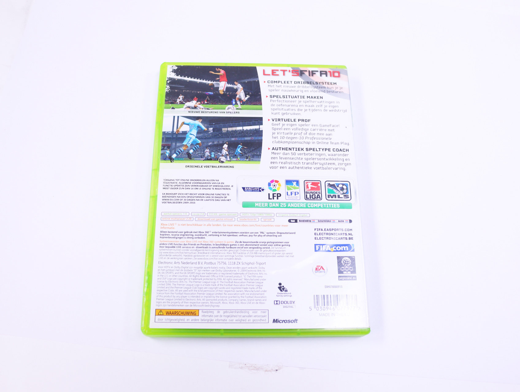 Xbox 360 - FIFA Soccer 10 - productfoto 2