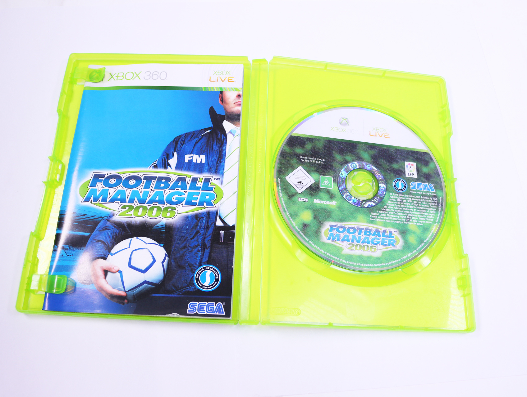 Xbox 360 - Football Manager 2006 - productfoto 3