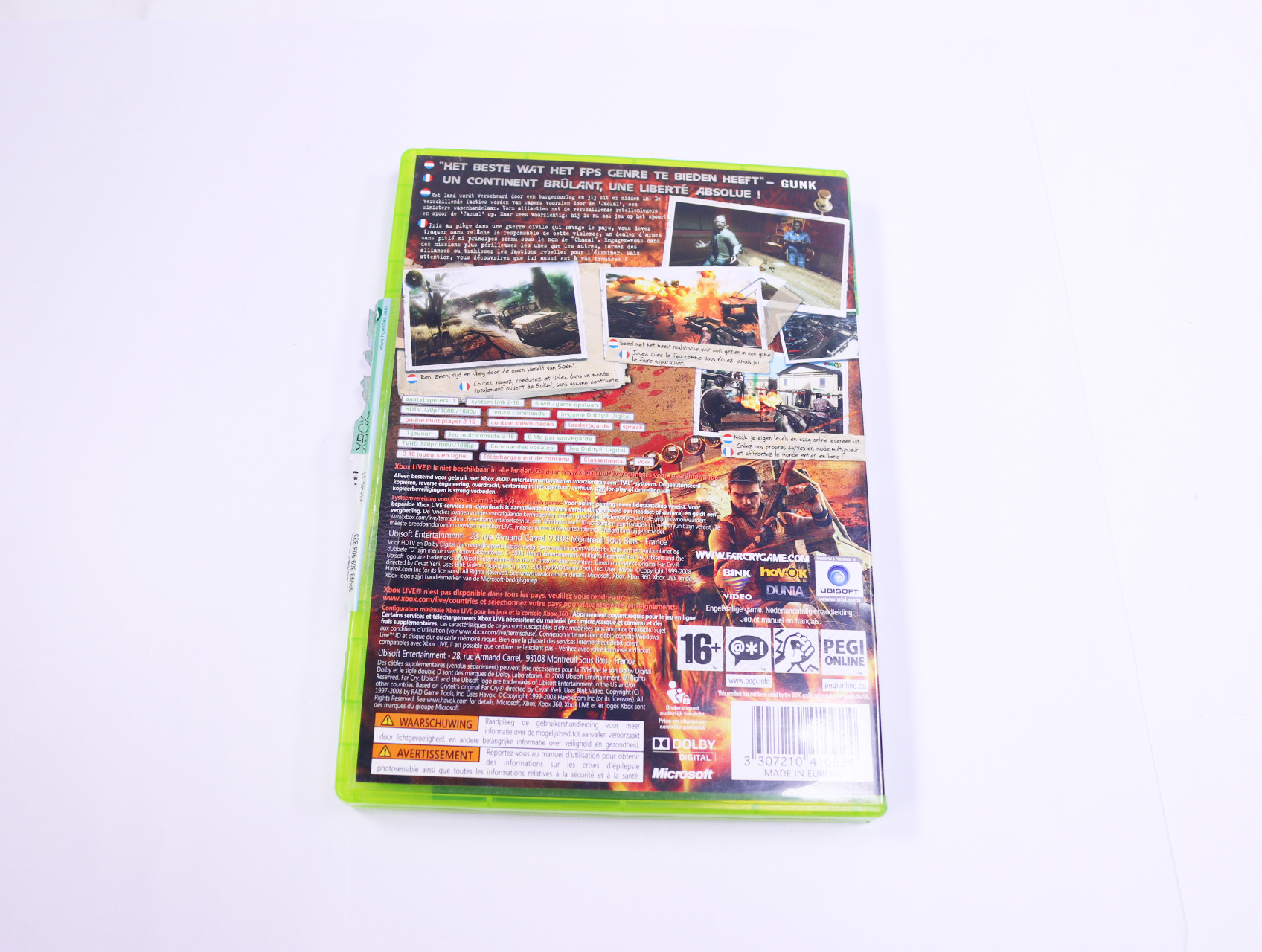 Xbox 360 - Far Cry 2 - productfoto 2