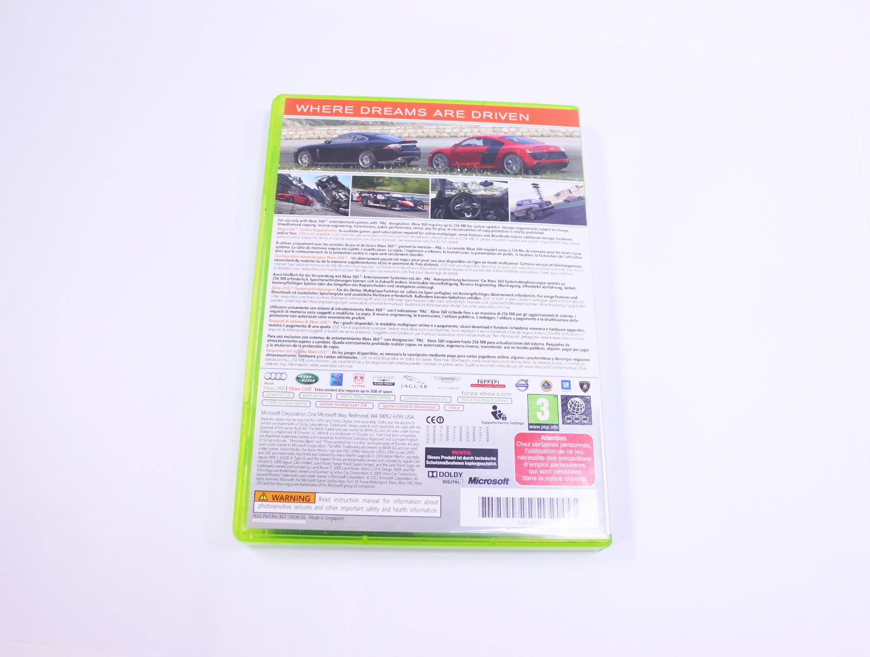 Xbox 360 - Forza Motorsport 3 - productfoto 2