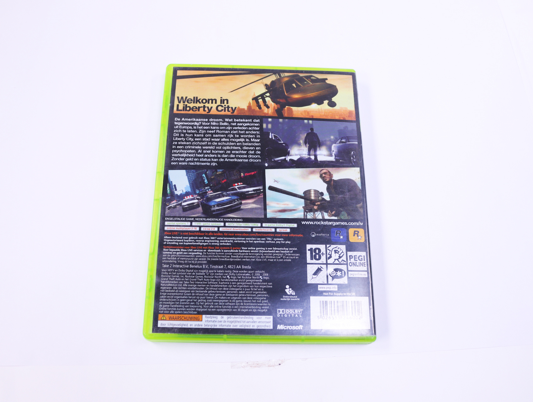 Xbox 360 - Grand Theft Auto IV - productfoto 2