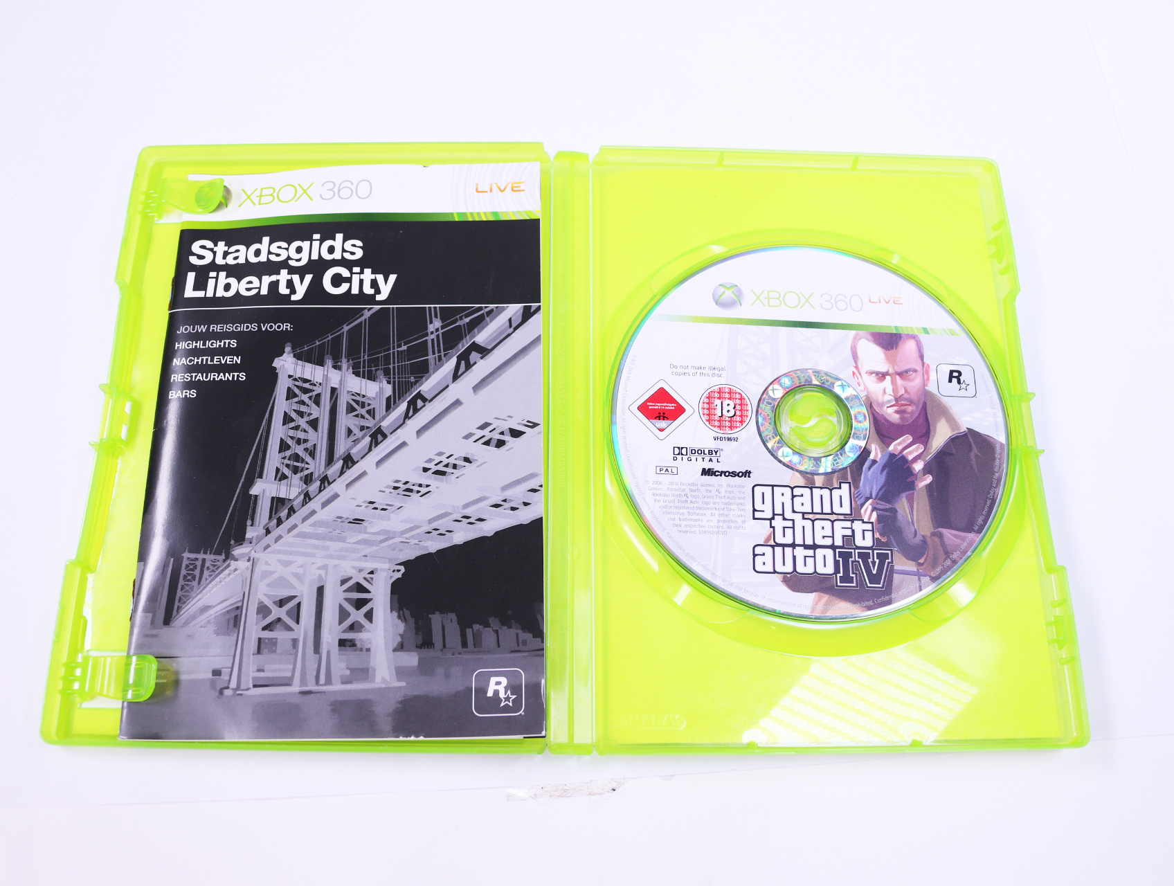 Xbox 360 - Grand Theft Auto IV - productfoto 3