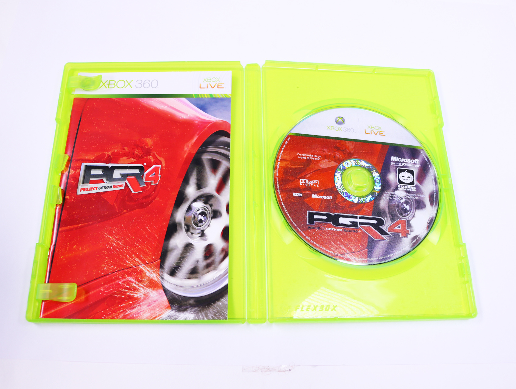 Xbox 360 - Gears of War / Project Gotham Racing 4 - productfoto 4