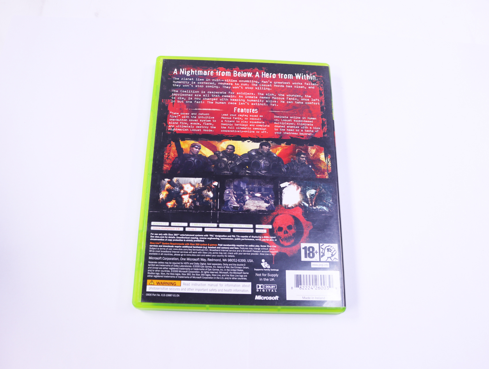 Xbox 360 - Gears of War - productfoto 2