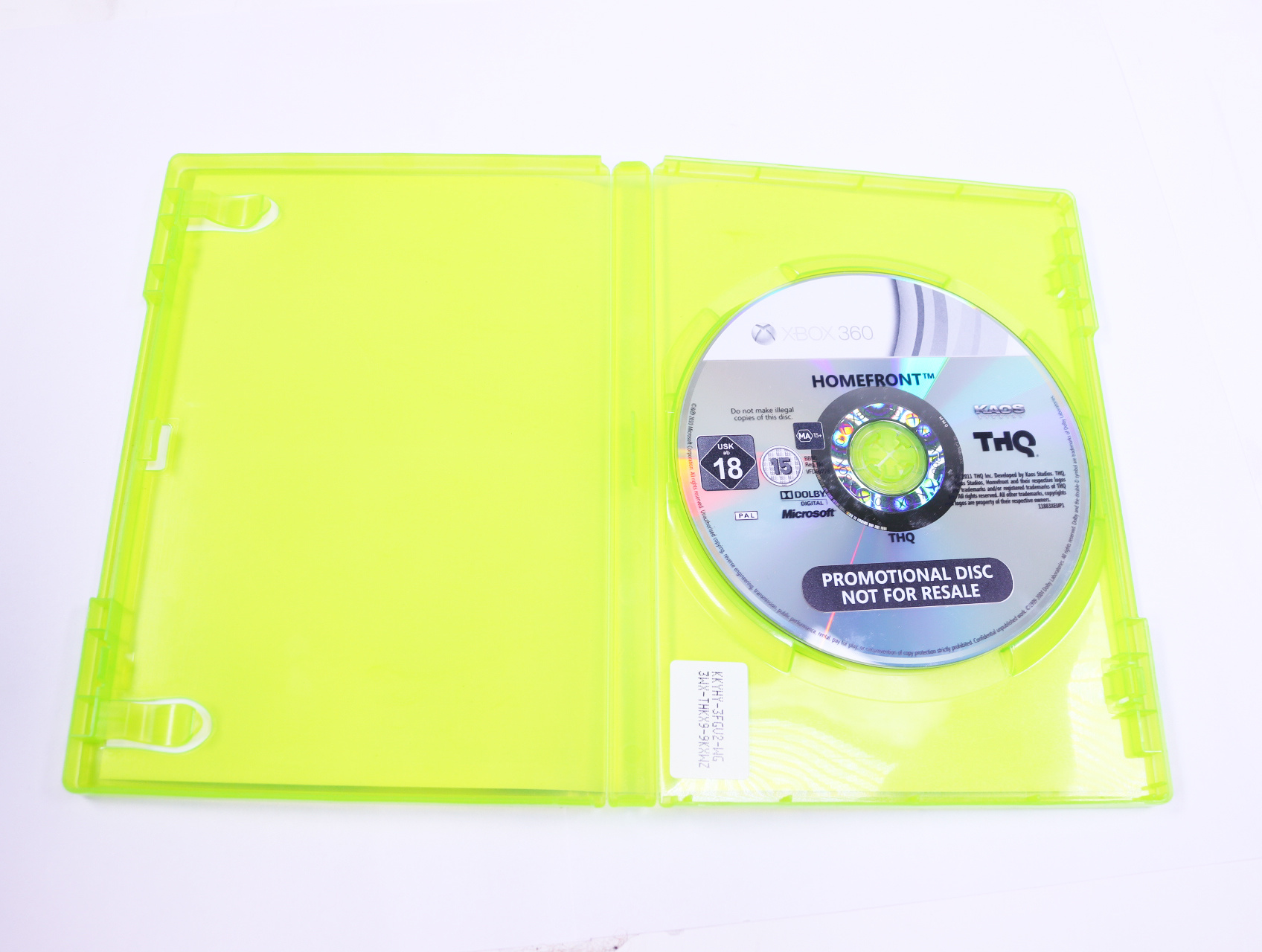 Xbox 360 - Homefront [Promotion] [No Manual] - productfoto 3