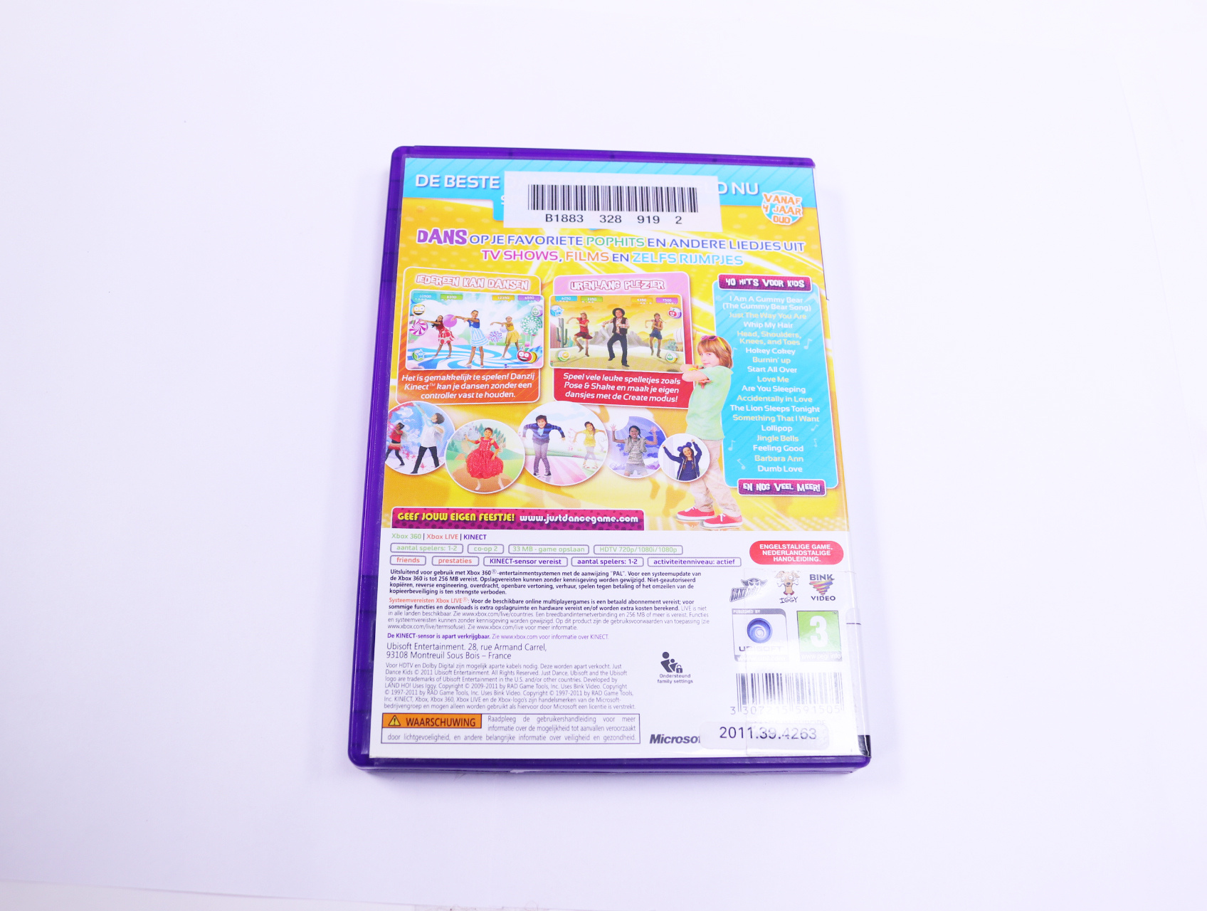 Xbox 360 - Just Dance Kids - productfoto 2