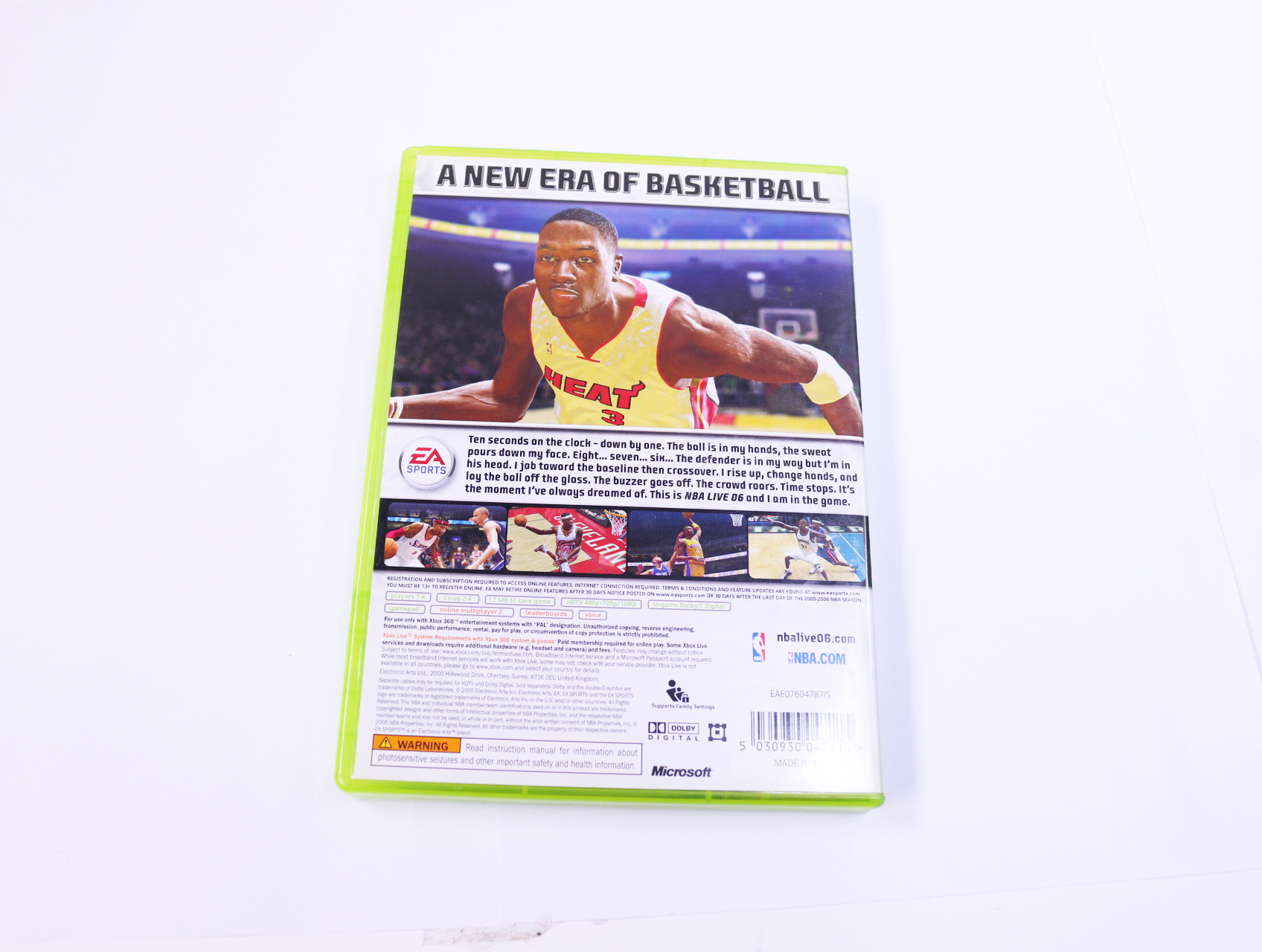 Xbox 360 - NBA Live 06 - productfoto 2