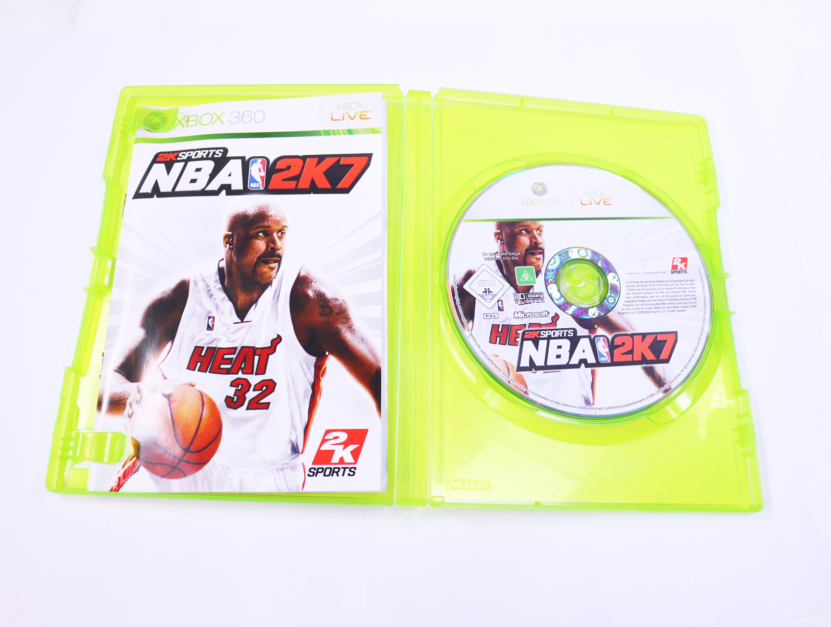 Xbox 360 - NBA 2K7 - productfoto 3