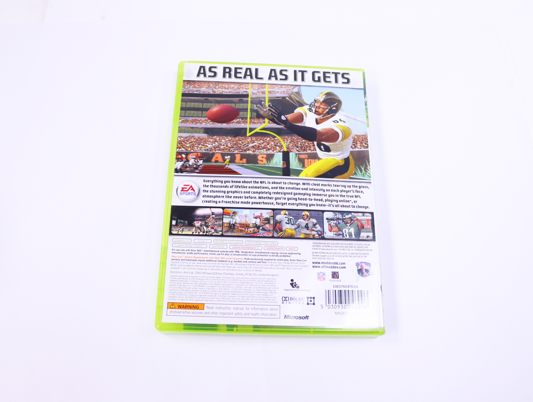 Xbox 360 - Madden NFL 06 - productfoto 2