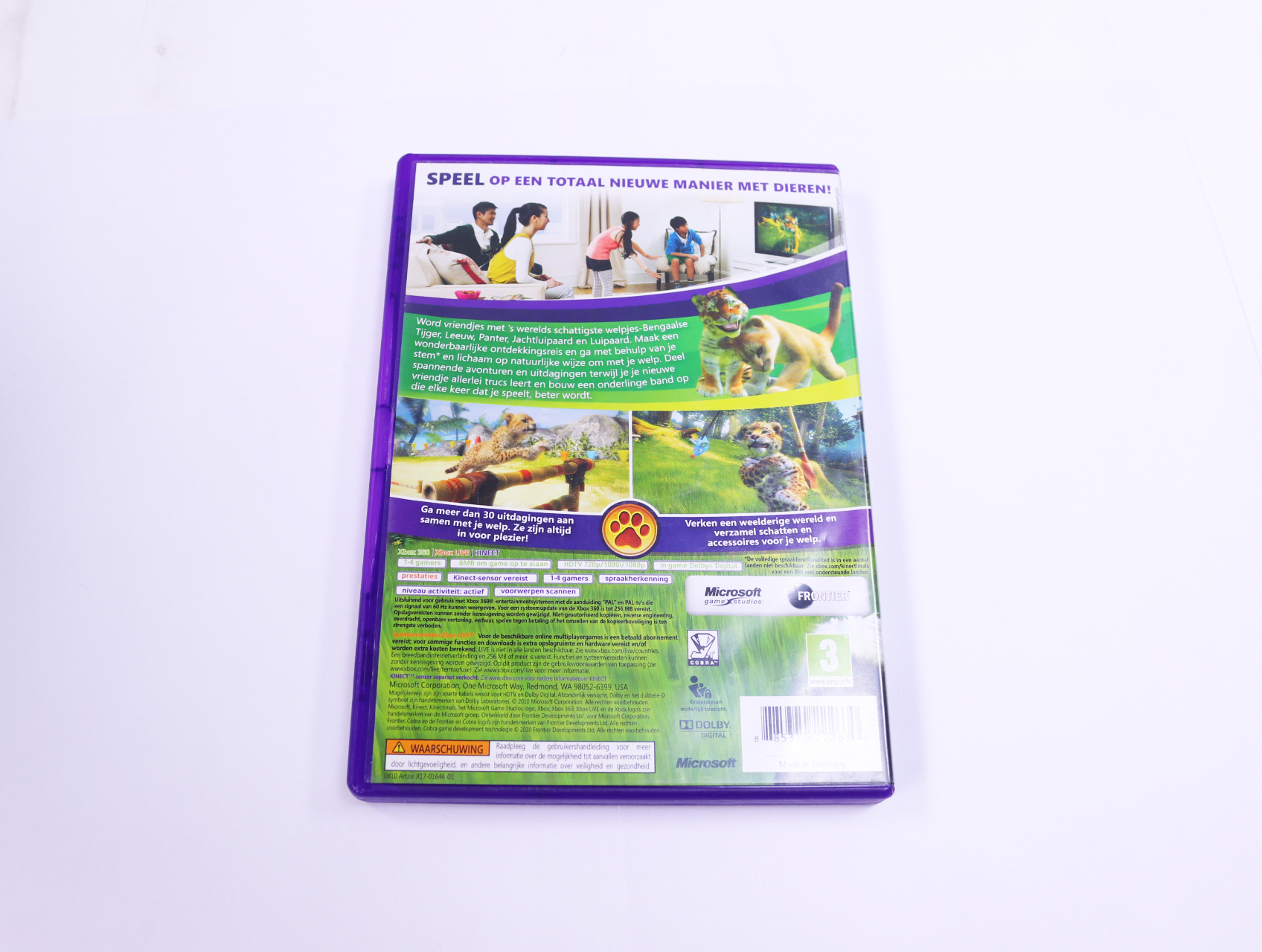 Xbox 360 - Kinectimals - productfoto 2