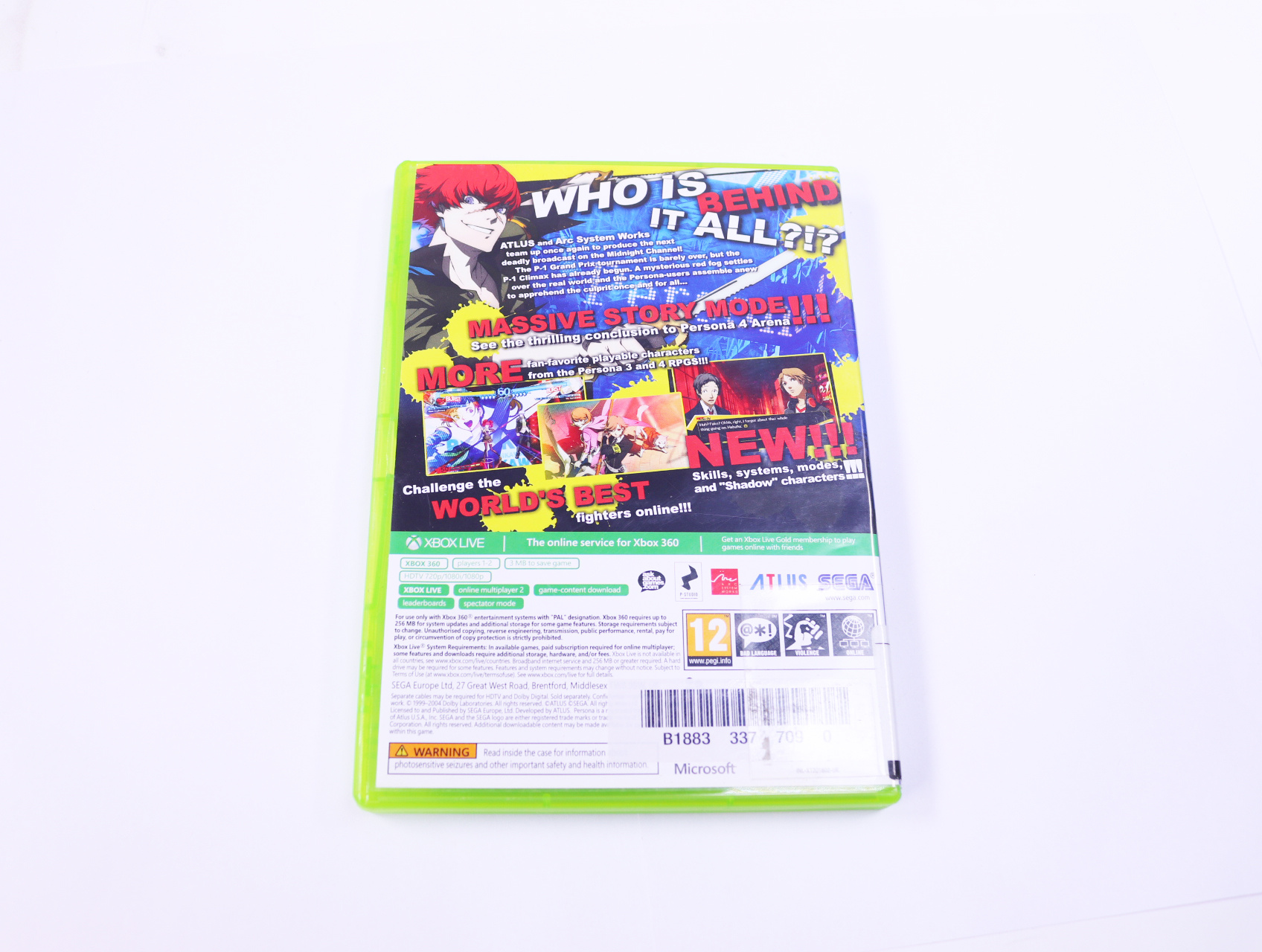 Xbox 360 - Persona 4 Arena Ultimax [No Manual] - productfoto 2