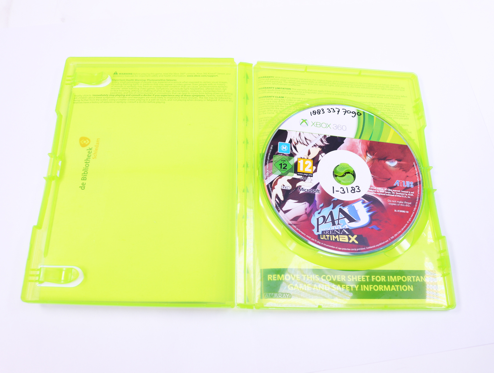 Xbox 360 - Persona 4 Arena Ultimax [No Manual] - productfoto 3