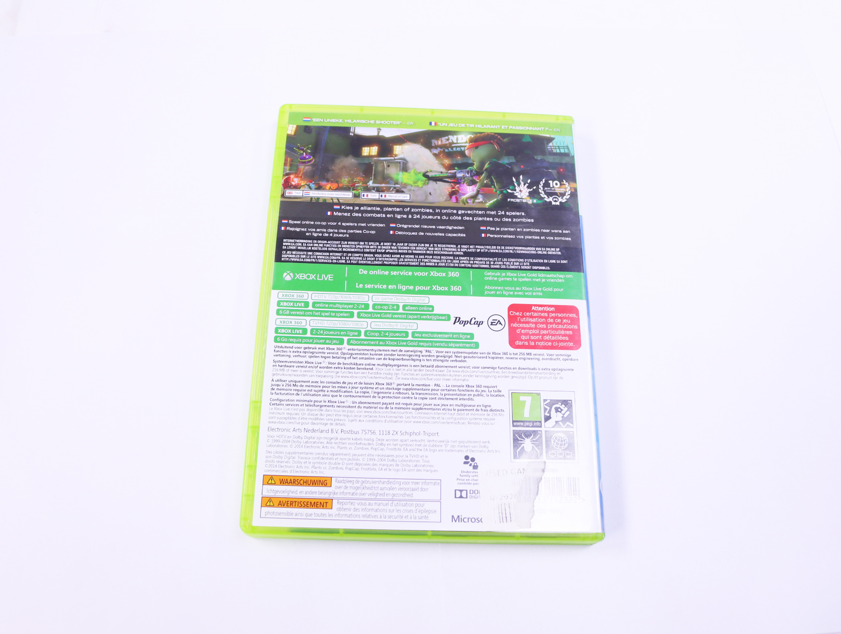 Xbox 360 - Plants vs Zombies: Garden Warfare - productfoto 2