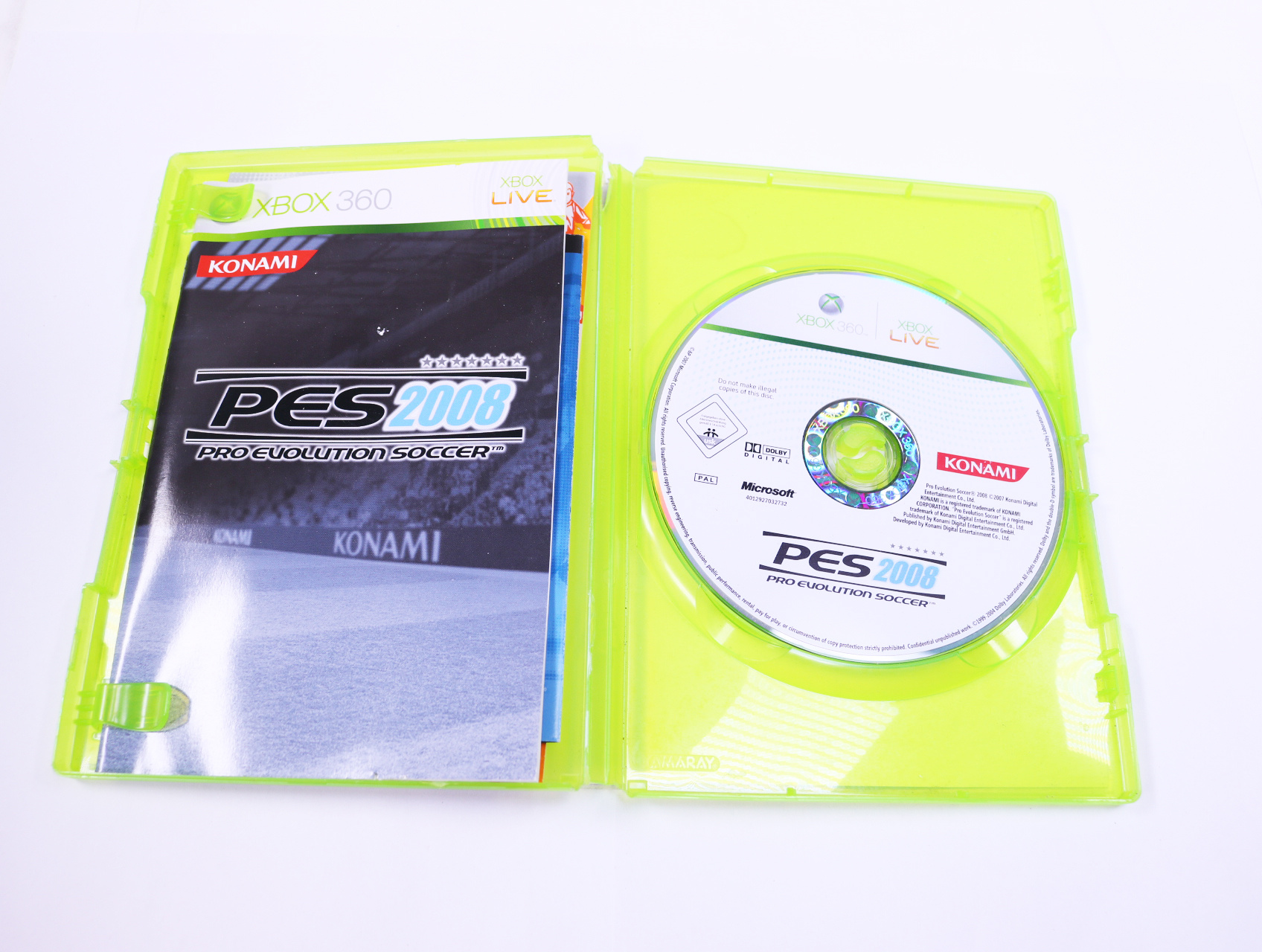 Xbox 360 - Pro Evolution Soccer 2008 [Classics] - productfoto 3