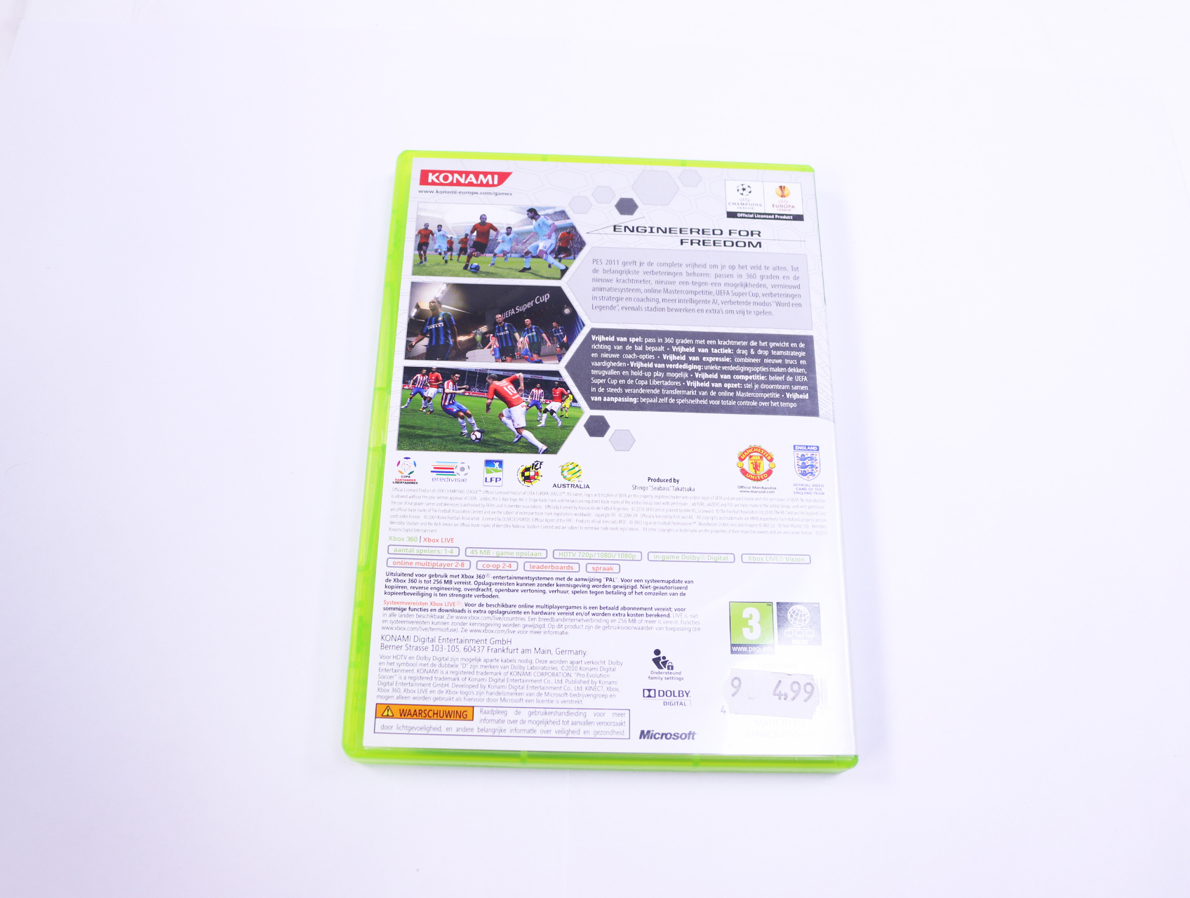 Xbox 360 - Pro Evolution Soccer 2011 - productfoto 2