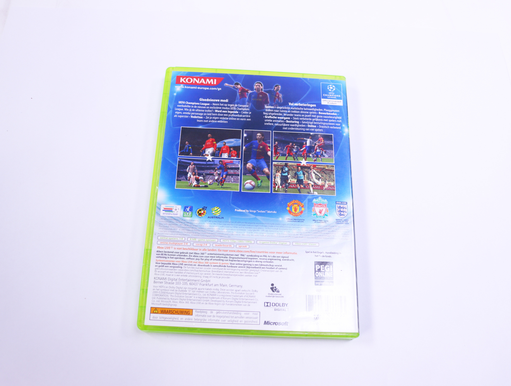 XBox 360 - Pro Evolution Soccer 2009 [Classics] - productfoto 2