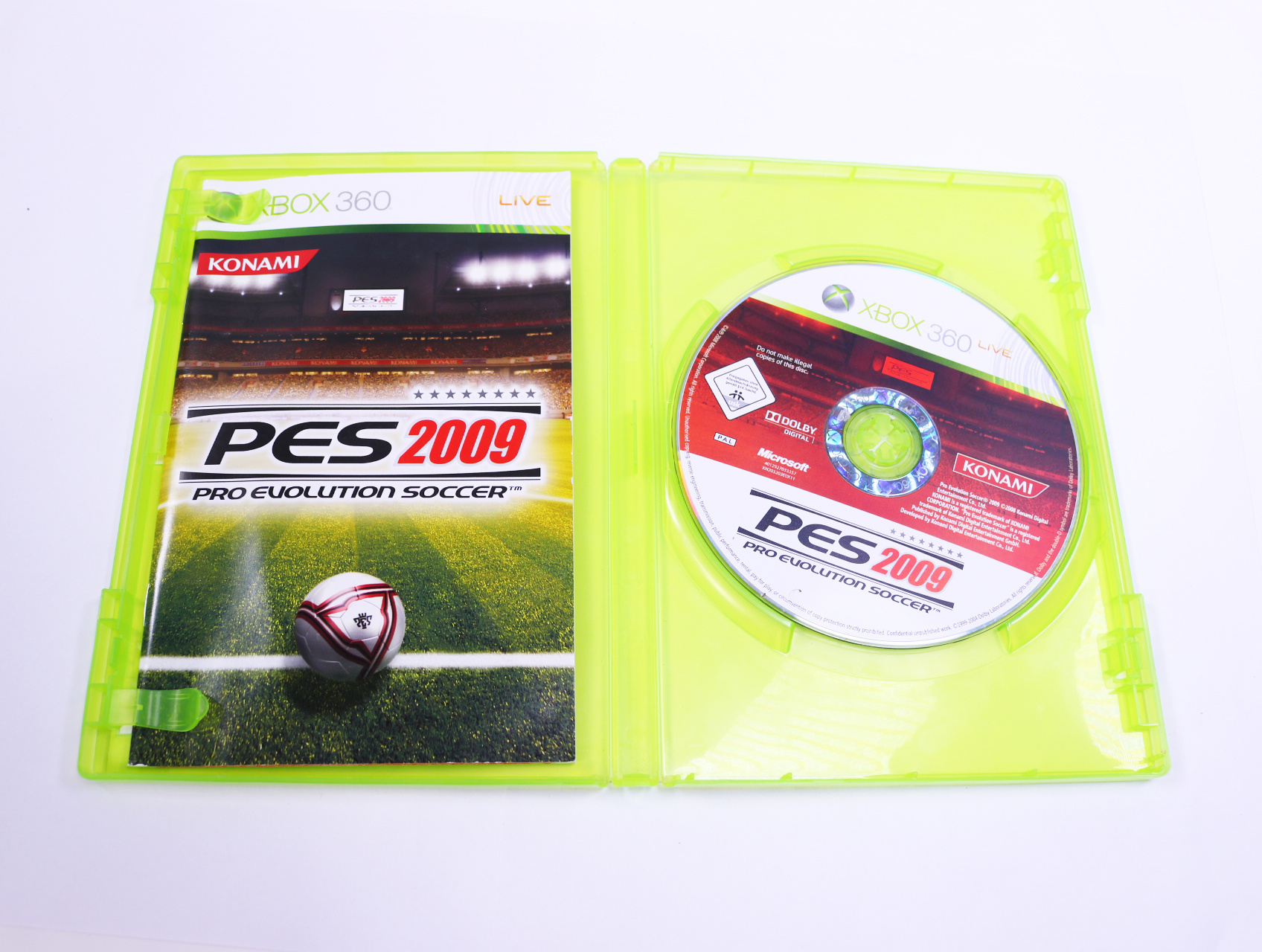 Xbox 360 - Pro Evolution Soccer 2009 - productfoto 3