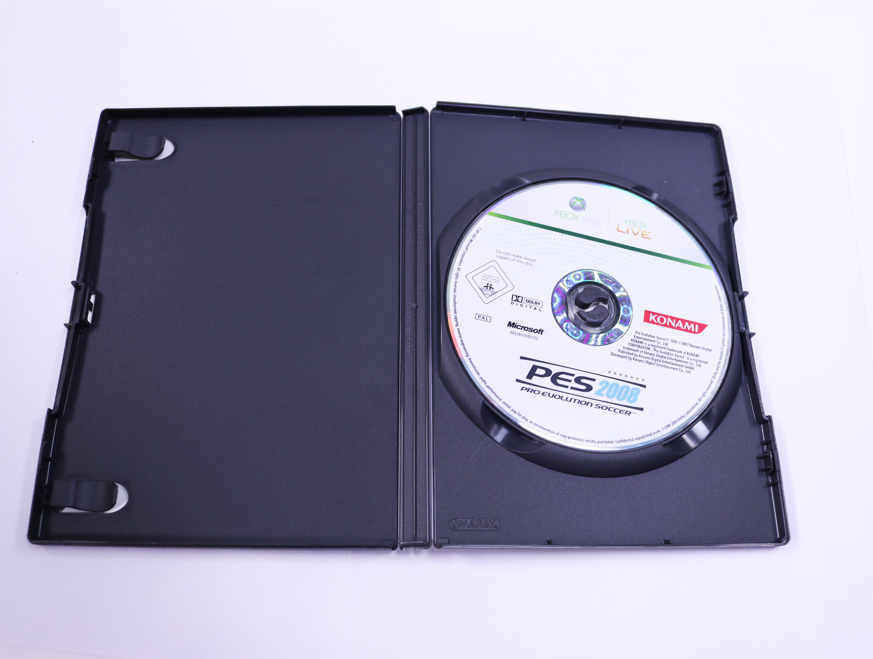 Xbox 360 - Pro Evolution Soccer 2008 [No Manual] - productfoto 3