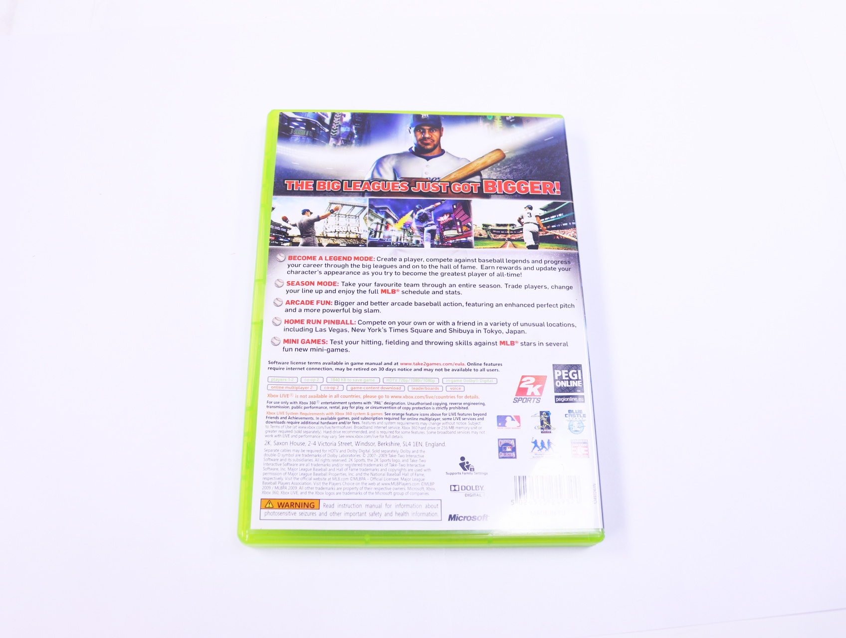 Xbox 360 - The Bigs 2 - productfoto 2